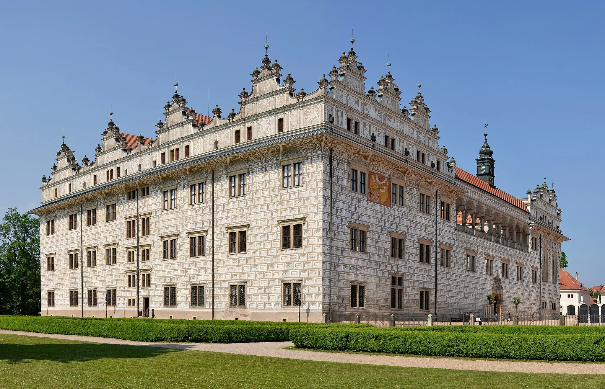 Photo showing: Chateau Litomyšl (Leitomischl), Czech Republic