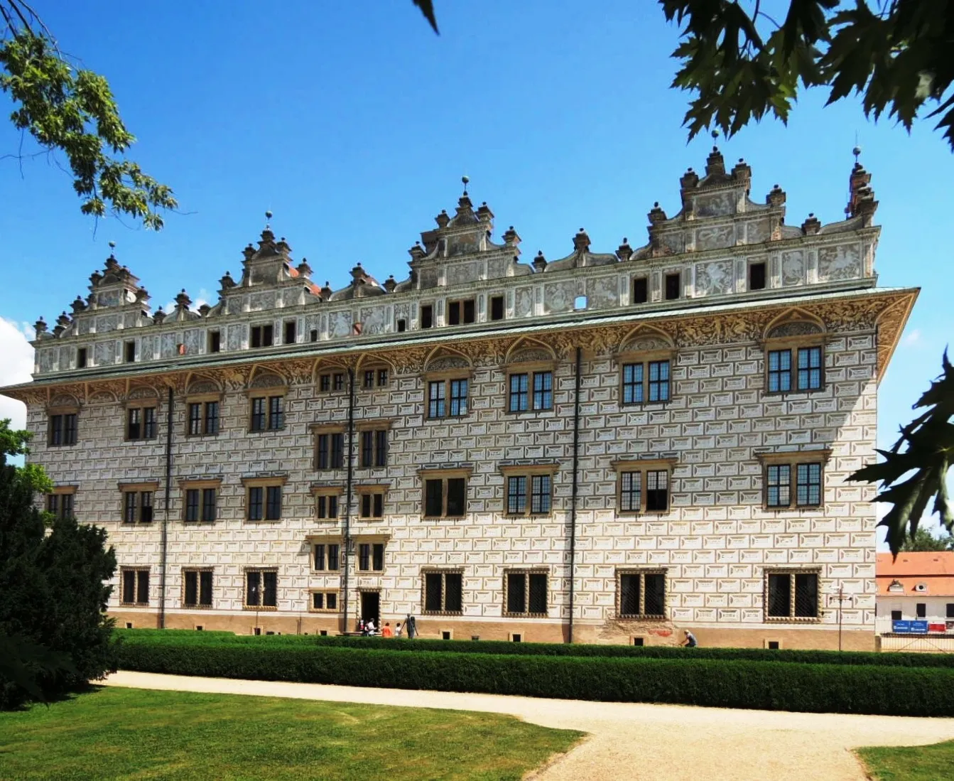 Photo showing: Litomyšl, Castle from SW