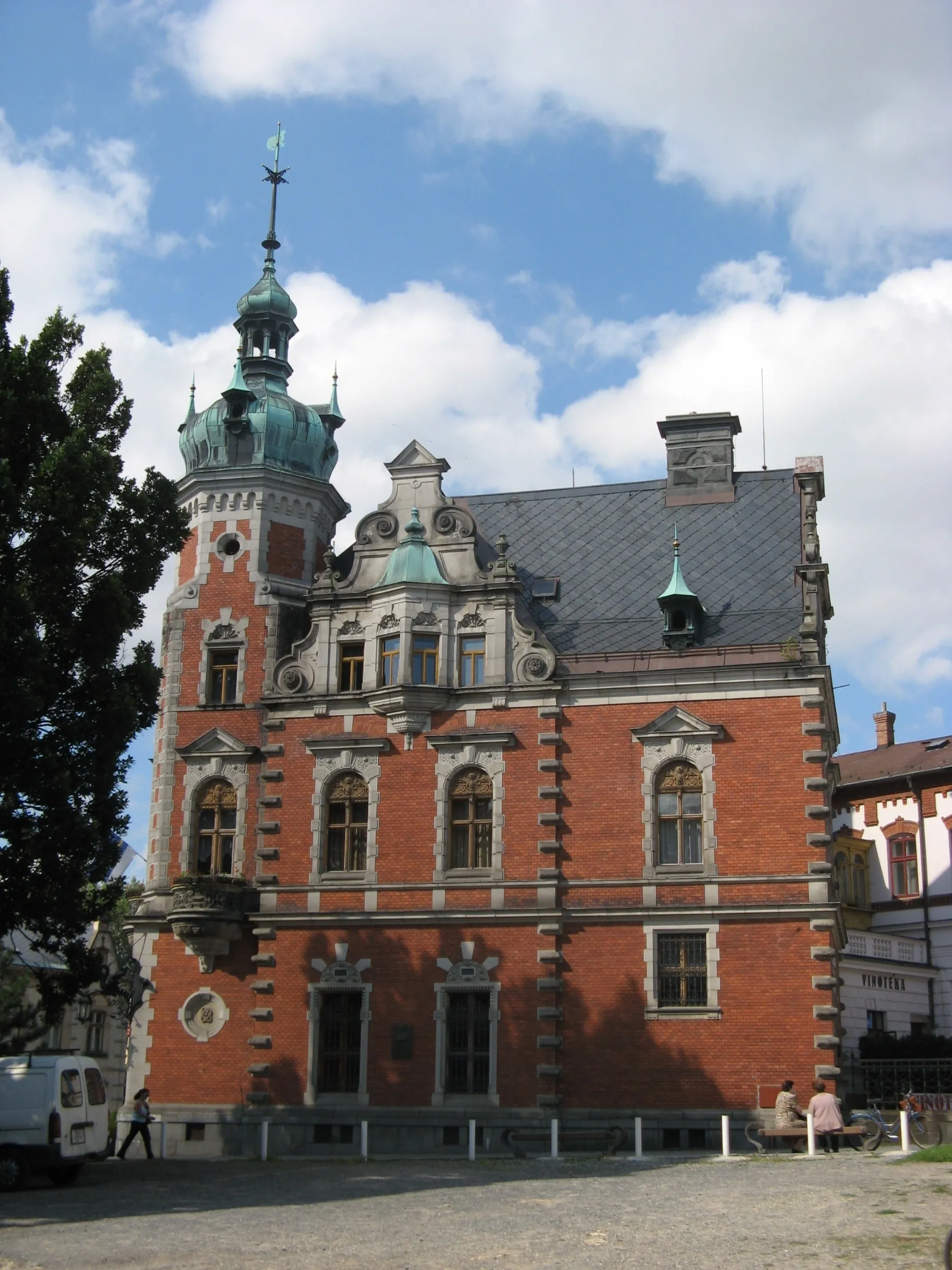 Photo showing: Ottendorfer´s Hause (1892), Svitavy - Czech republic