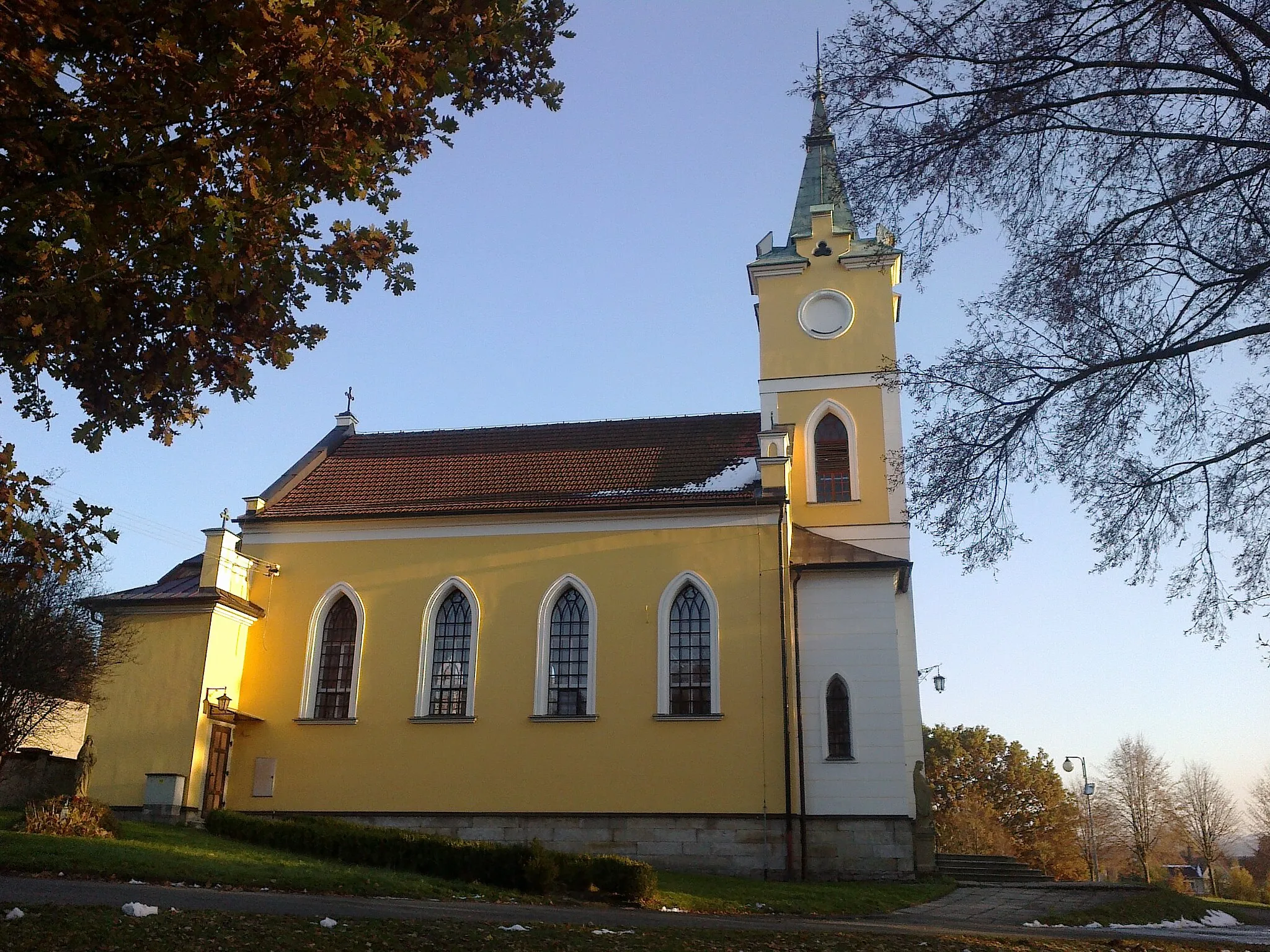 Photo showing: Kostel Velké Poříčí