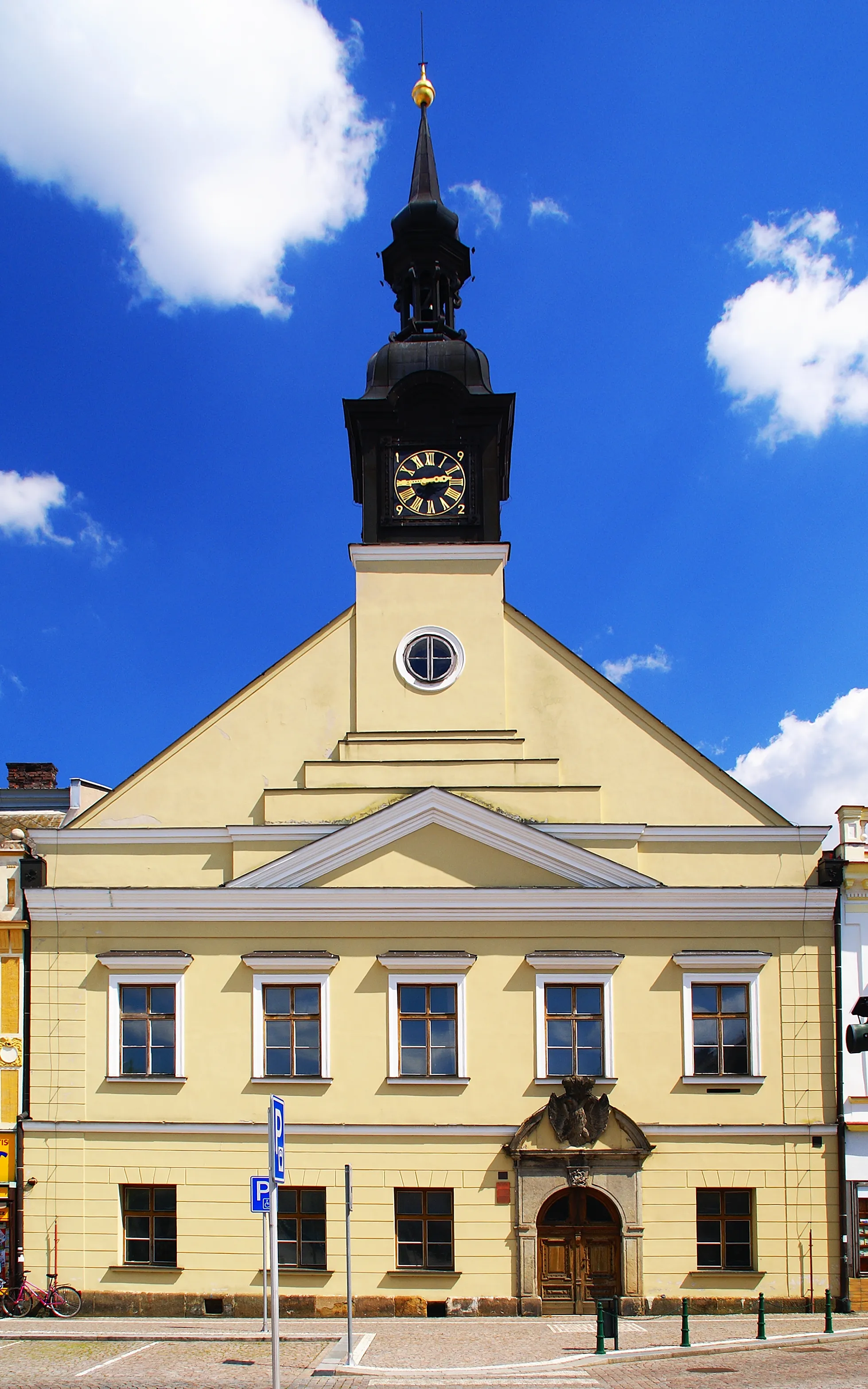 Photo showing: The Old Town Hall on Přemysl Otakar II Square in Vysoké Mýto.
