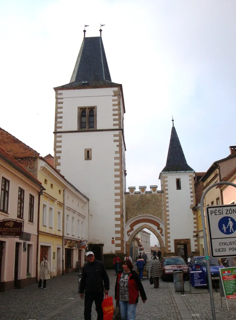 Photo showing: Vysoké Mýto, Litomyšl Gate from N