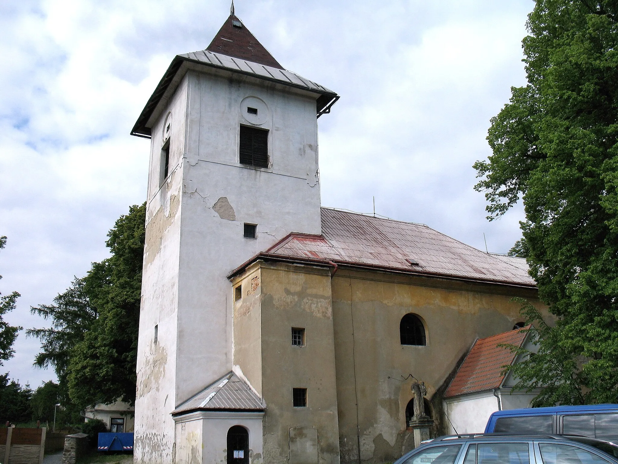 Photo showing: Church of Saint Bartholomew in Žandov, Česká Lípa District.