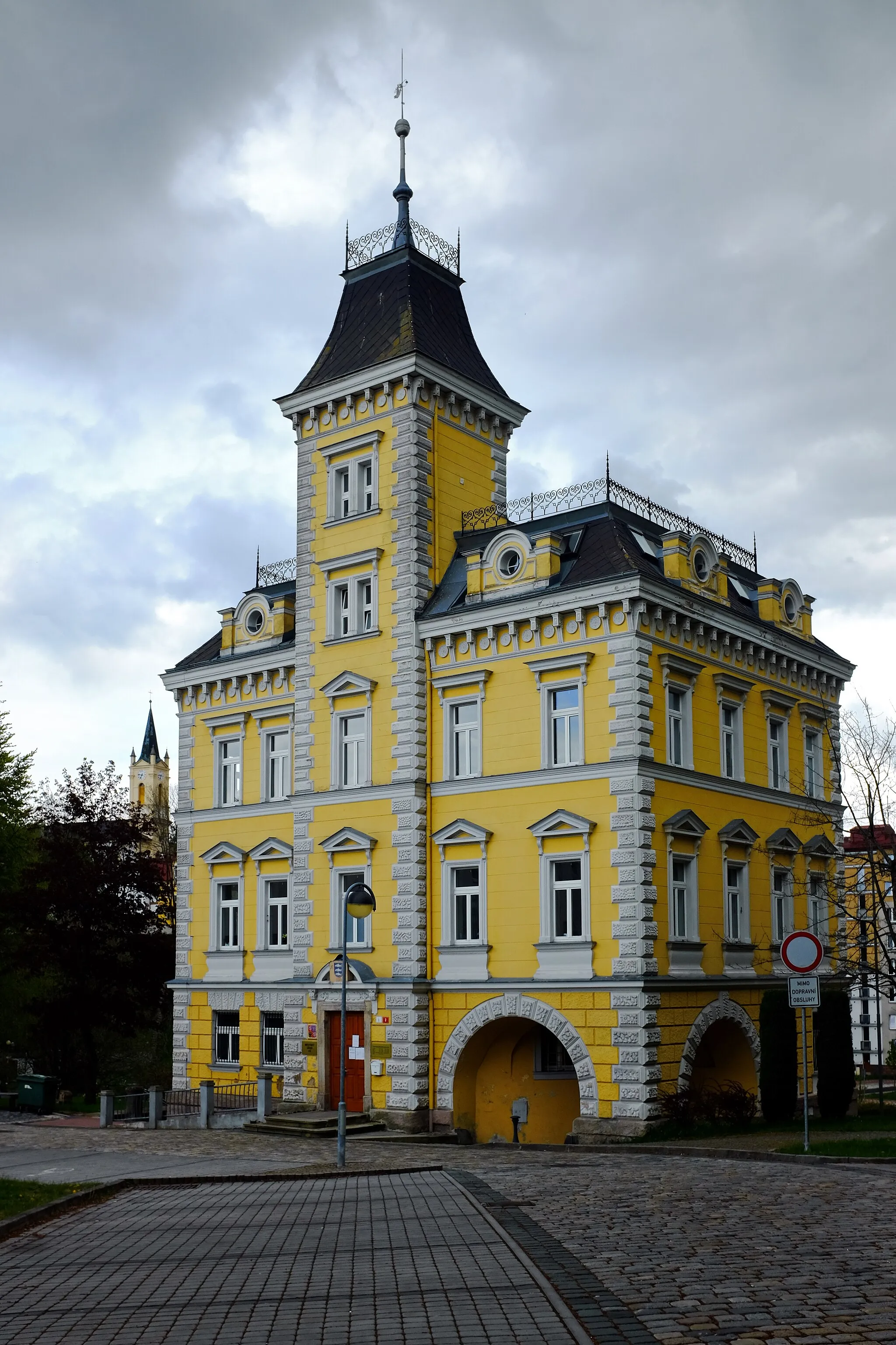 Photo showing: Aš, historická radnice, okres Cheb