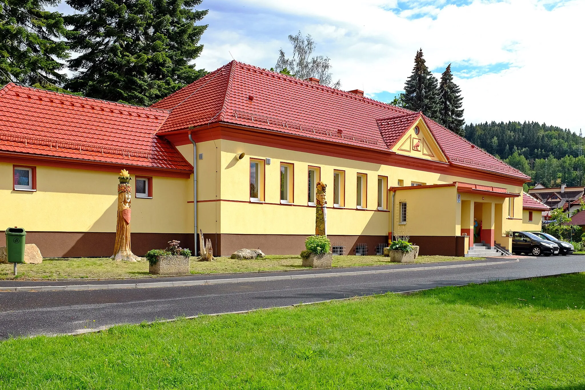 Photo showing: Březová, mateřská škola, okres Sokolov