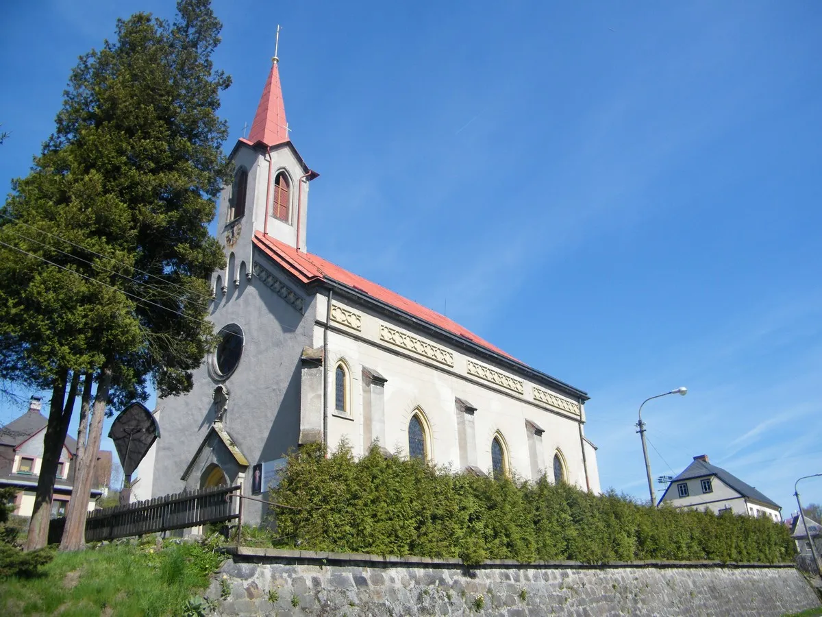 Photo showing: Kostel svatého Michaela archanděla v Dolní Poustevně