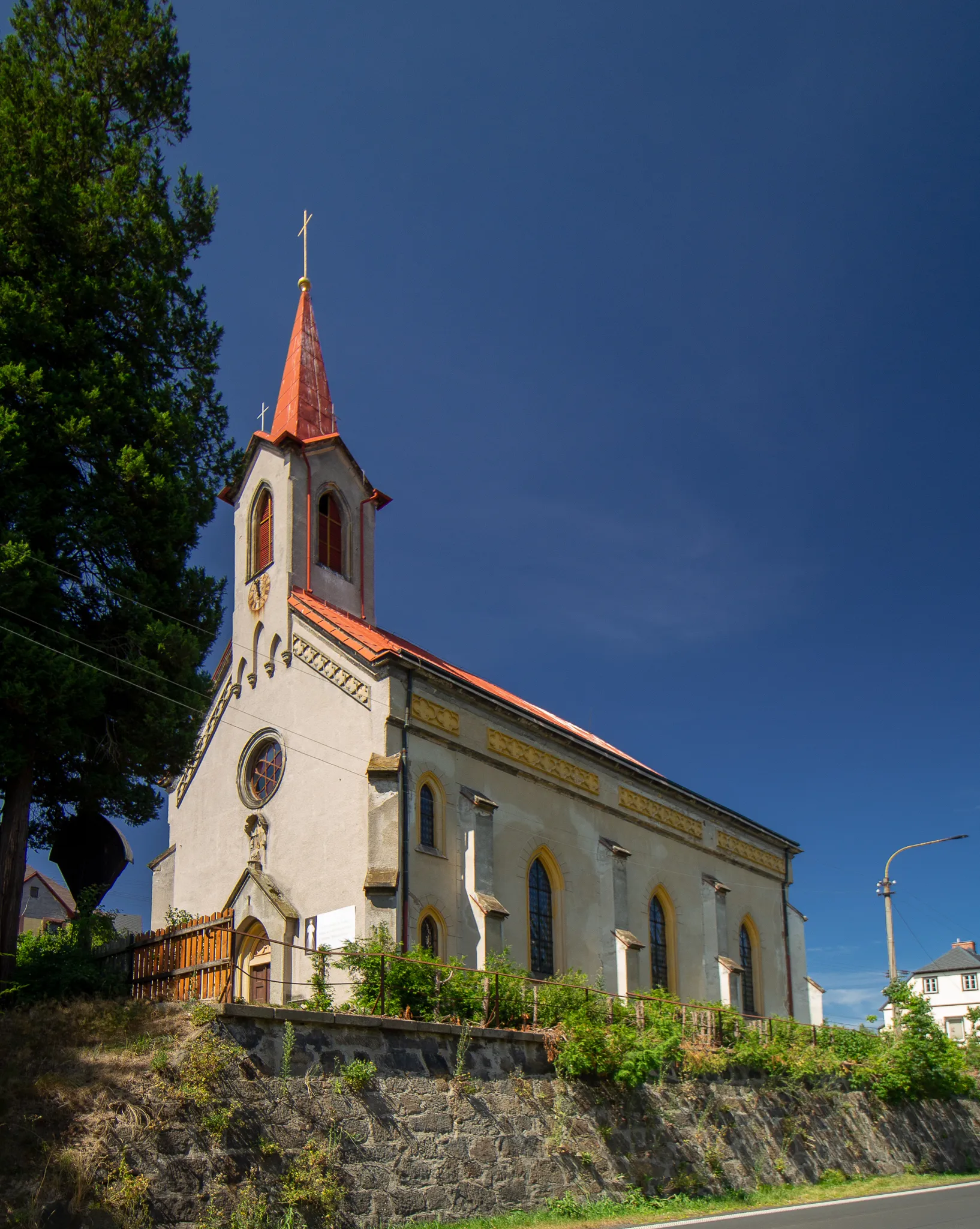 Photo showing: Dolní Poustevna kostel