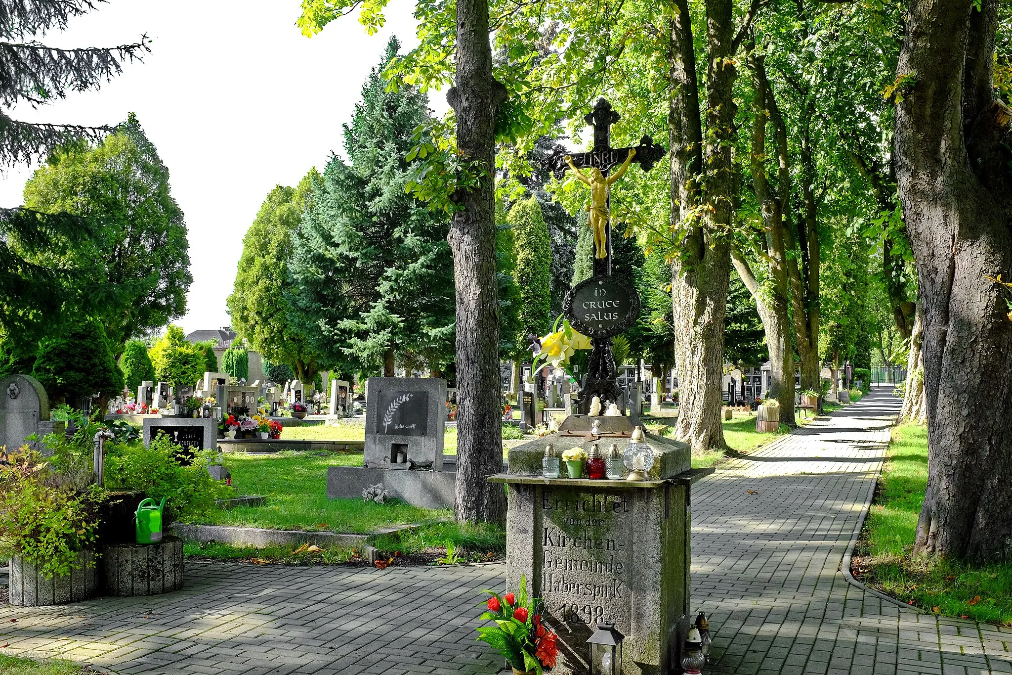 Photo showing: Habartov, hřbitov, okres Sokolov