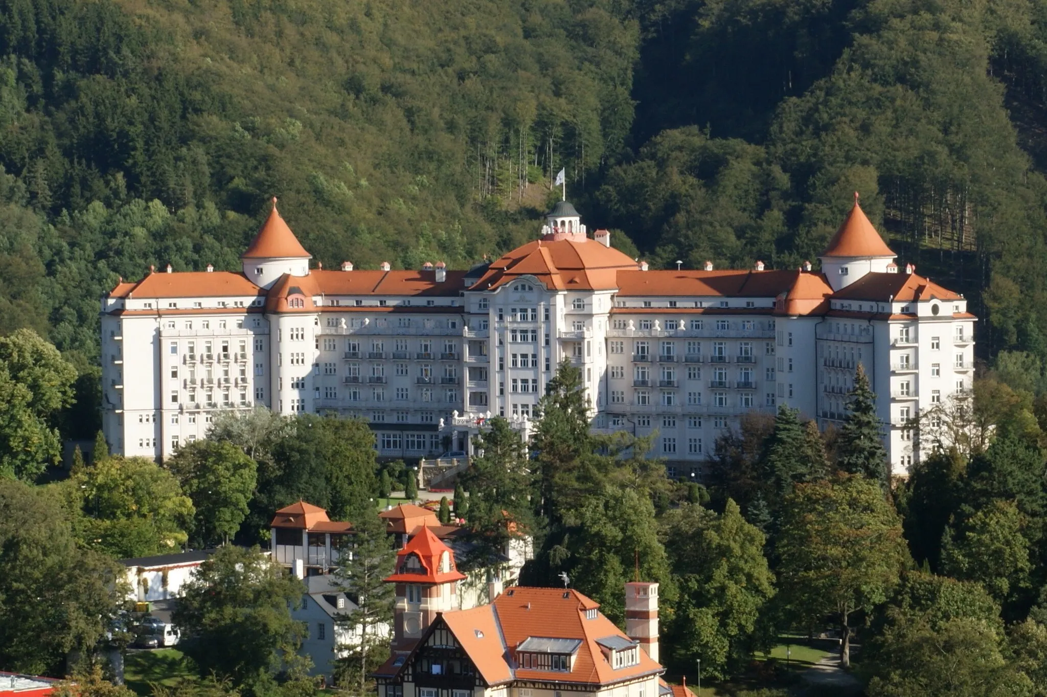 Photo showing: Hotel Imperiál, Libušina 1212/18, Karlovy Vary.