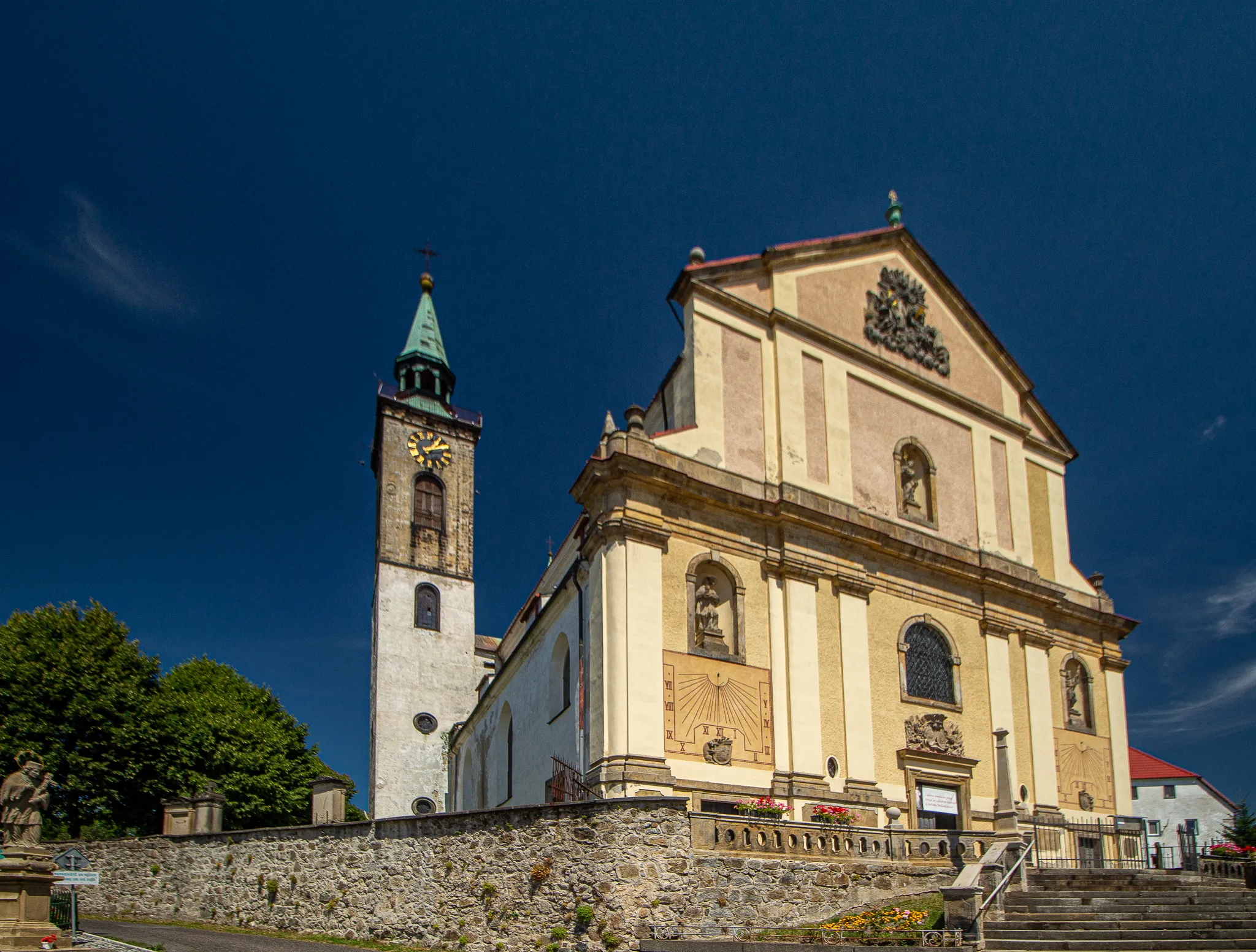 Photo showing: Mikulášovice kostel sv. Mikuláše