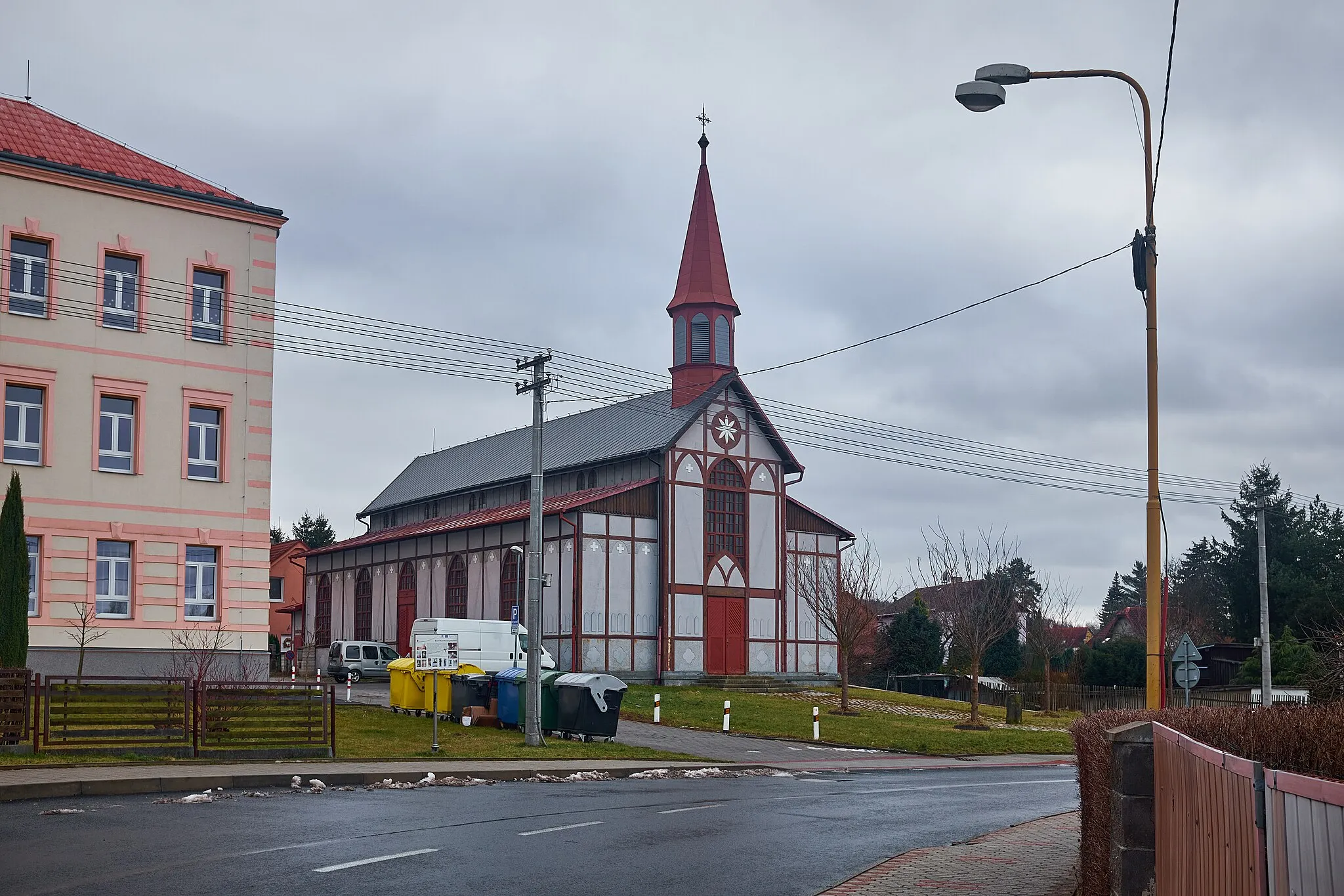 Photo showing: Nové Sedlo kostel Nanebevstoupení Páně, okres Sokolov