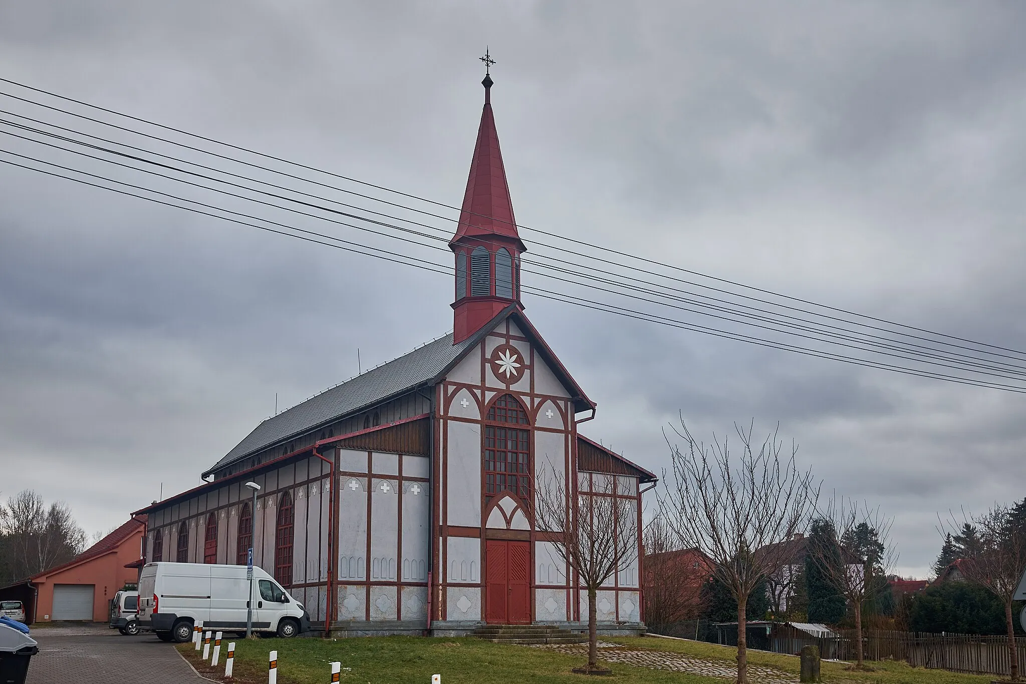 Photo showing: Nové Sedlo kostel Nanebevstoupení Páně, okres Sokolov