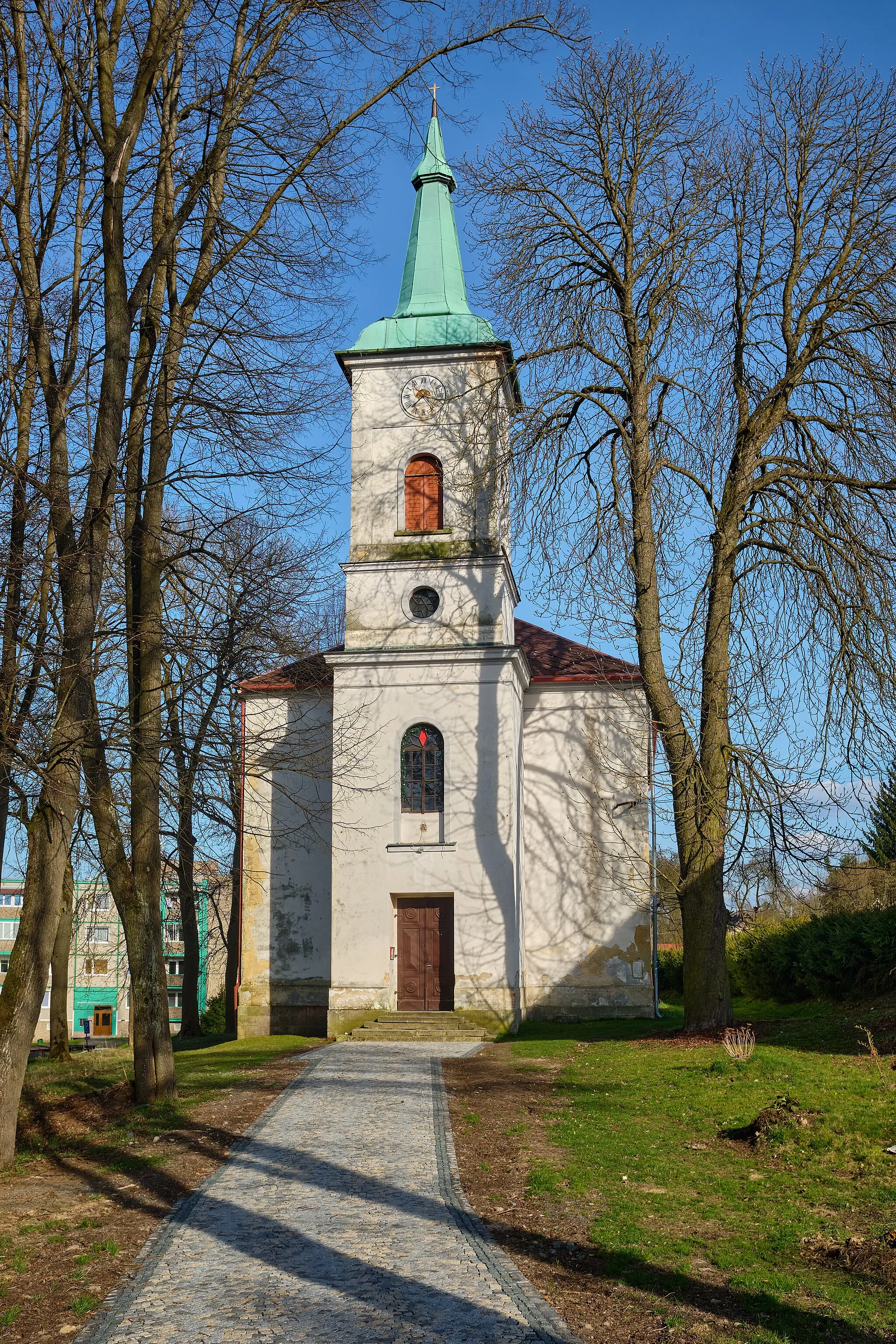 Photo showing: Kostel Neposkvrněného početí Panny Marie, Plesná, okres Cheb