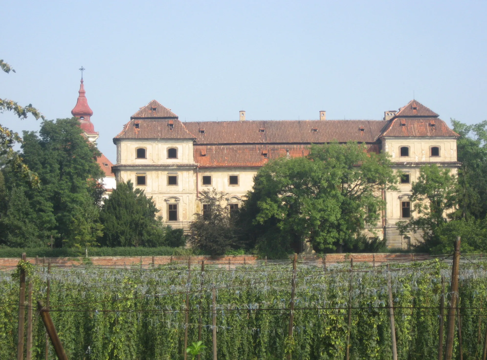 Photo showing: Castle in Postoloprty, Louny District, Czech Republic