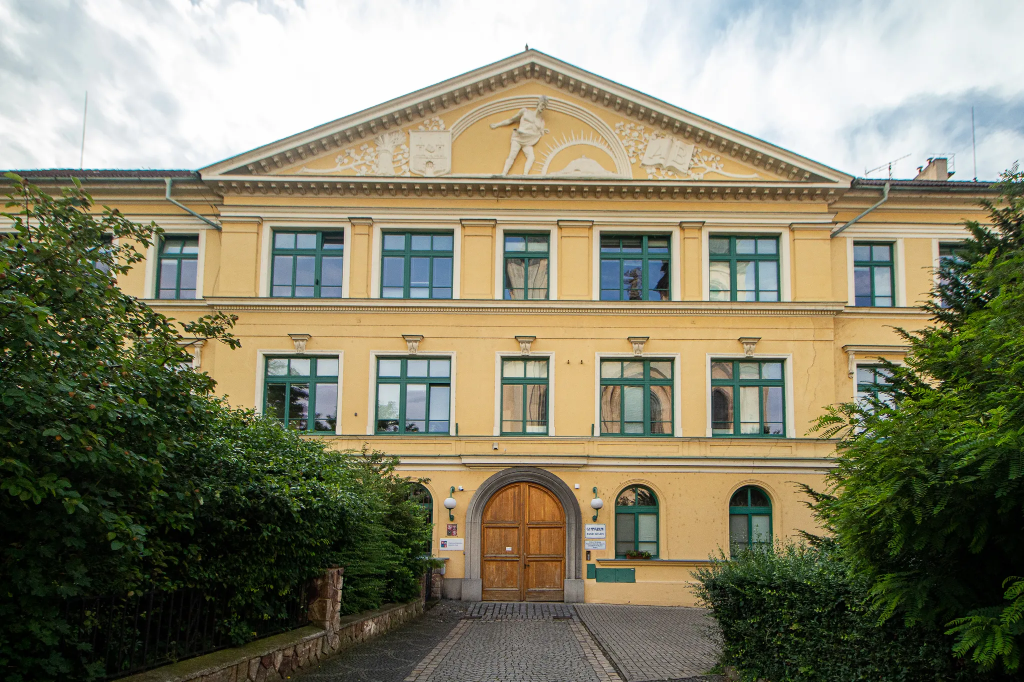 Photo showing: Roudnice nad Labem, Gymnázium Havlíčkova