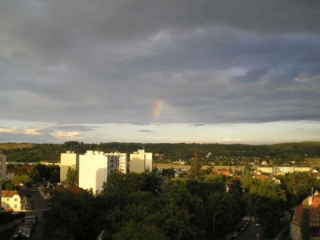 Photo showing: záběr na Bezručovy sady ve Štětí