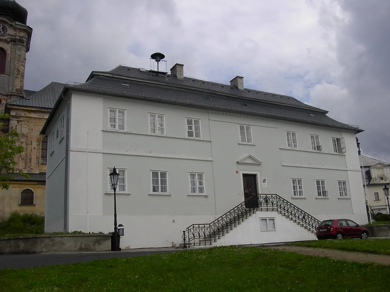 Photo showing: Town hall in Tepla, Czech Republic. Radnice v Teplé