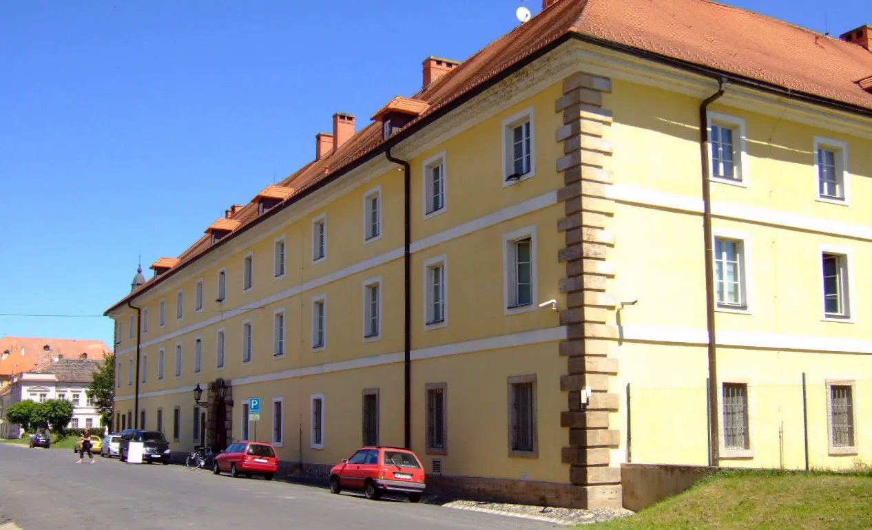 Photo showing: The Magdeburg Barracks in Terezín.