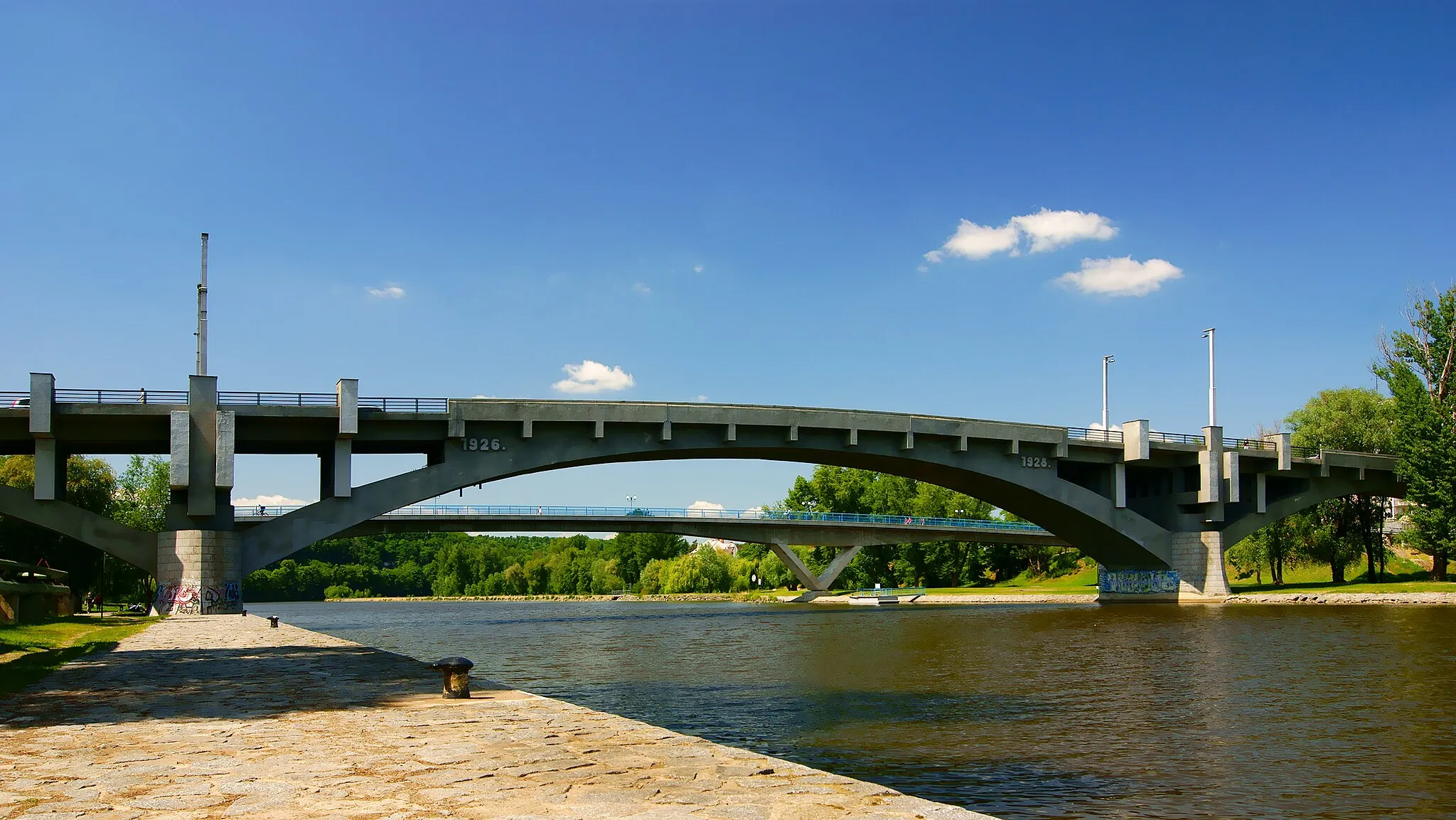 Photo showing: Most T. G. Masaryka v Kralupech nad Vltavou.