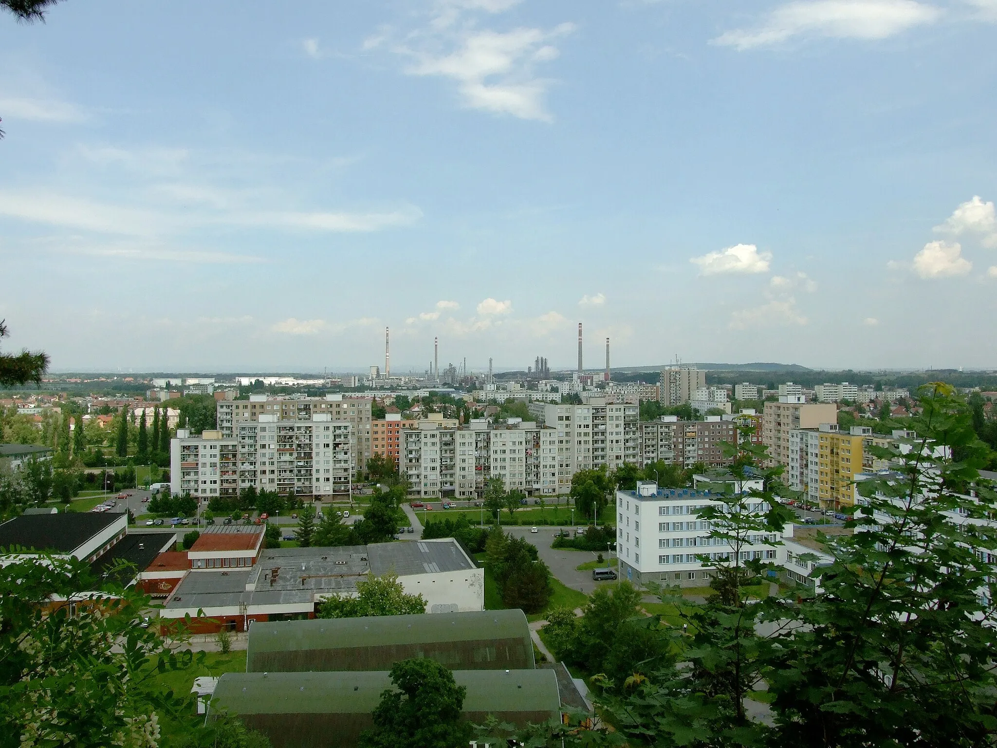 Photo showing: Town of Kralupy nad Vltavou, Central Bohemian region, CZ