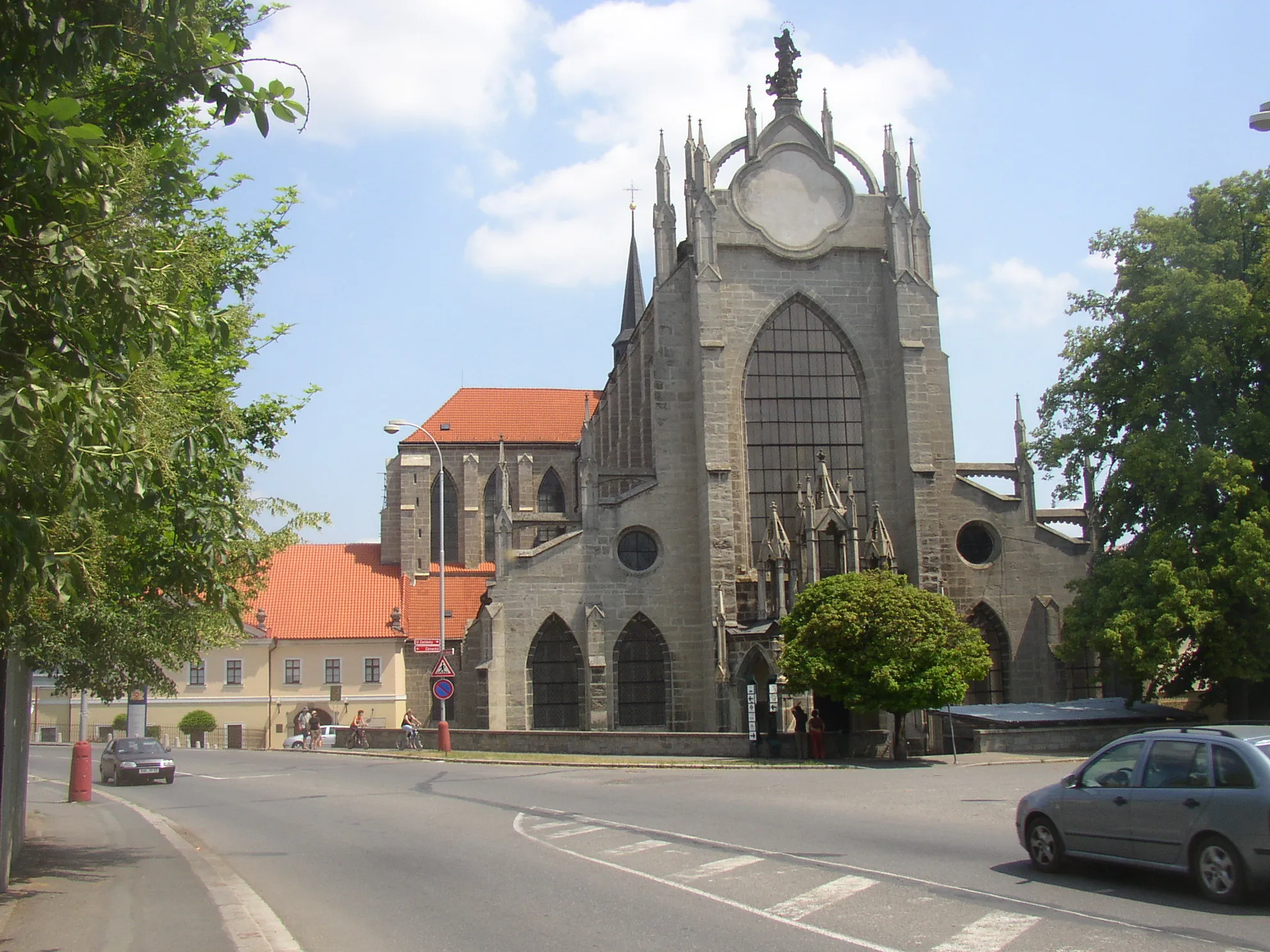 Photo showing: Cathedral of Assumption of Virgin Mary in Sedlec (part of Kutná Hora), Czech Republic.