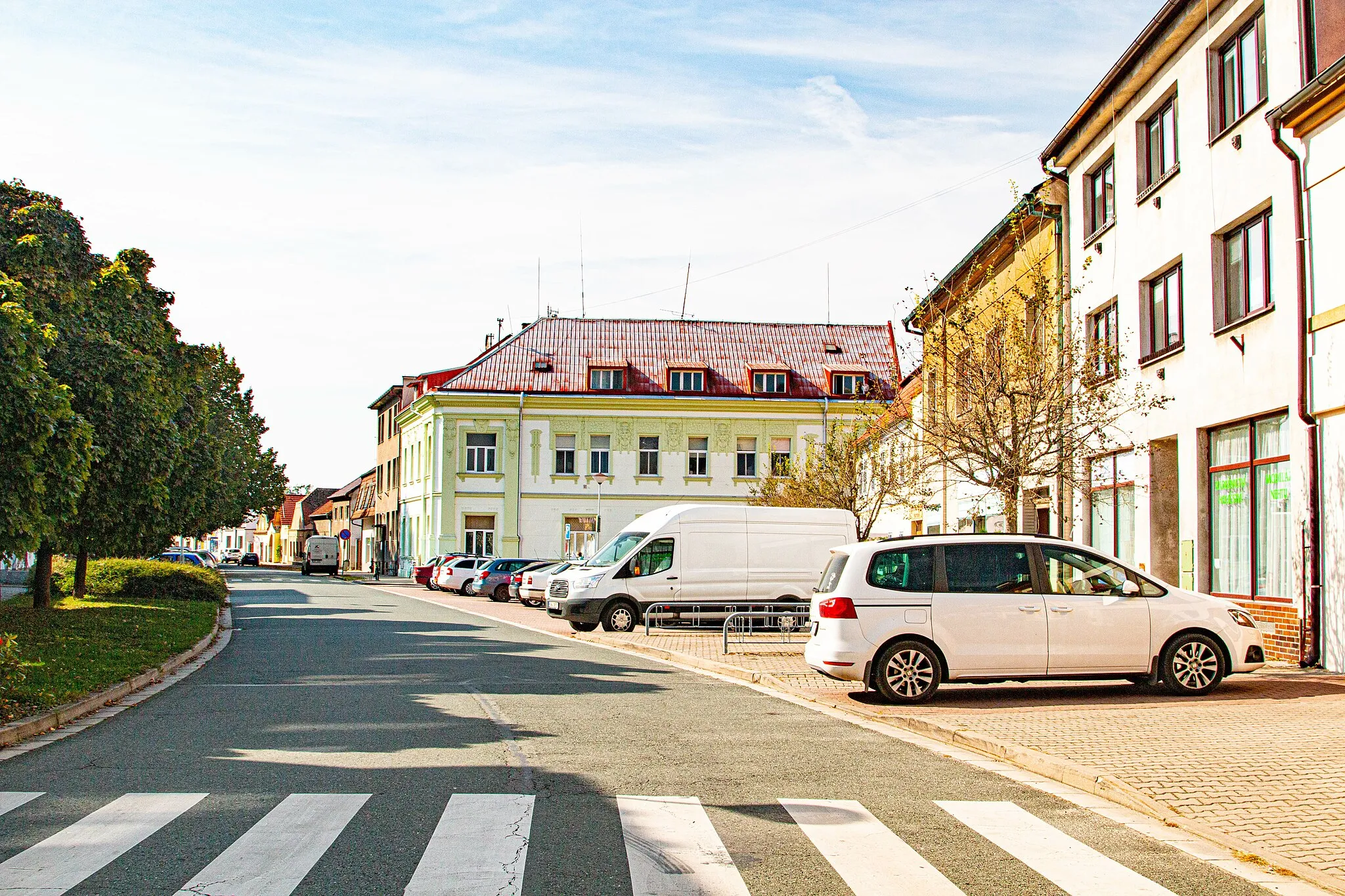 Photo showing: Městec Králové - ulice Přemysla Otakara II
