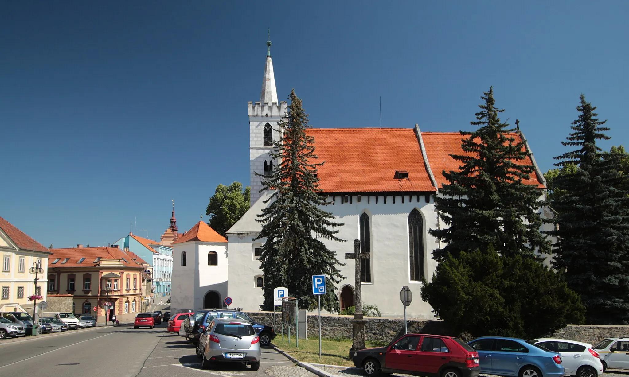 Photo showing: Sedlčany, kostel sv. Martina