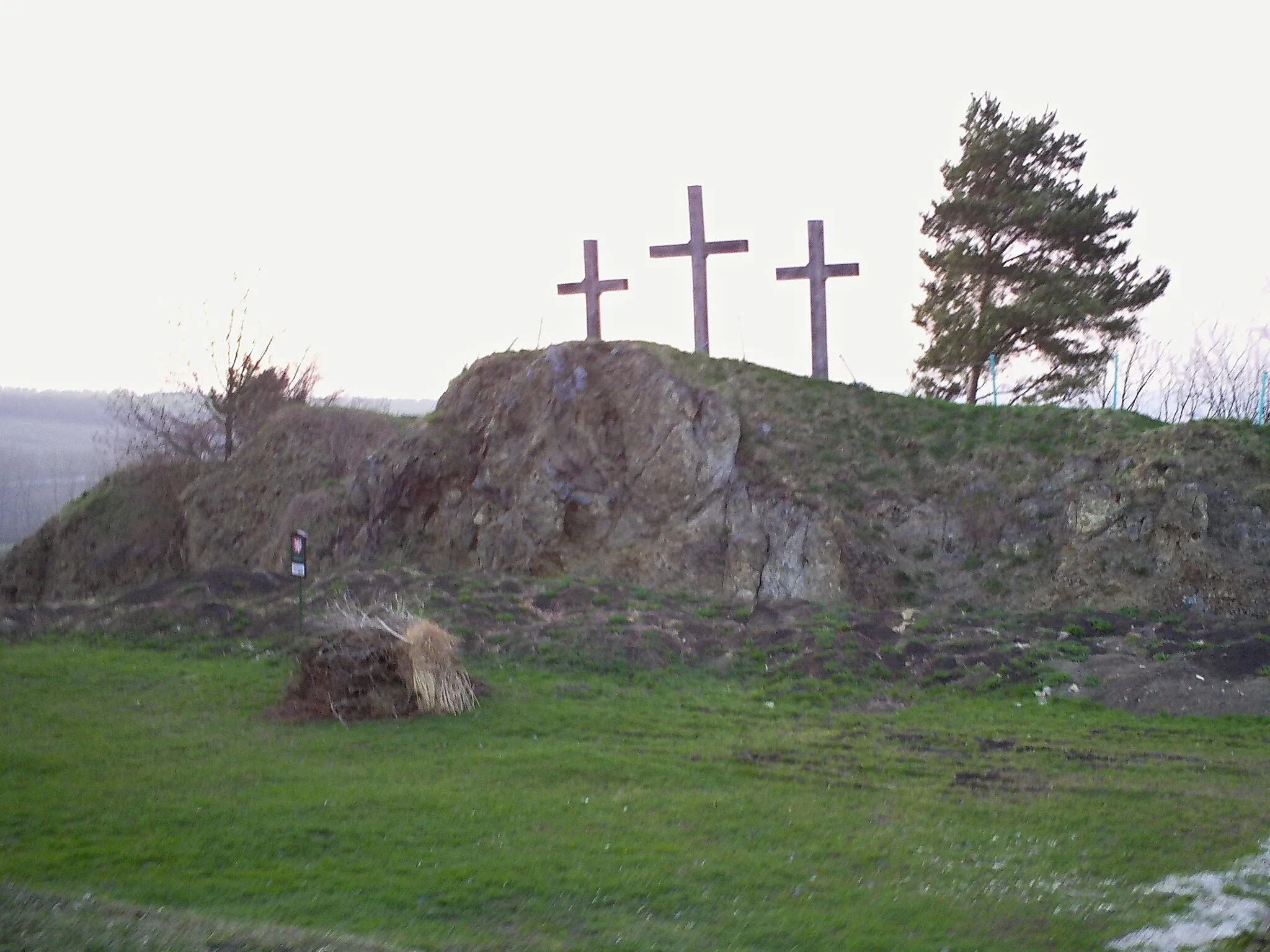 Photo showing: Bánov, Uherské Hradiště District, Czechia. Hrádek natural monument.