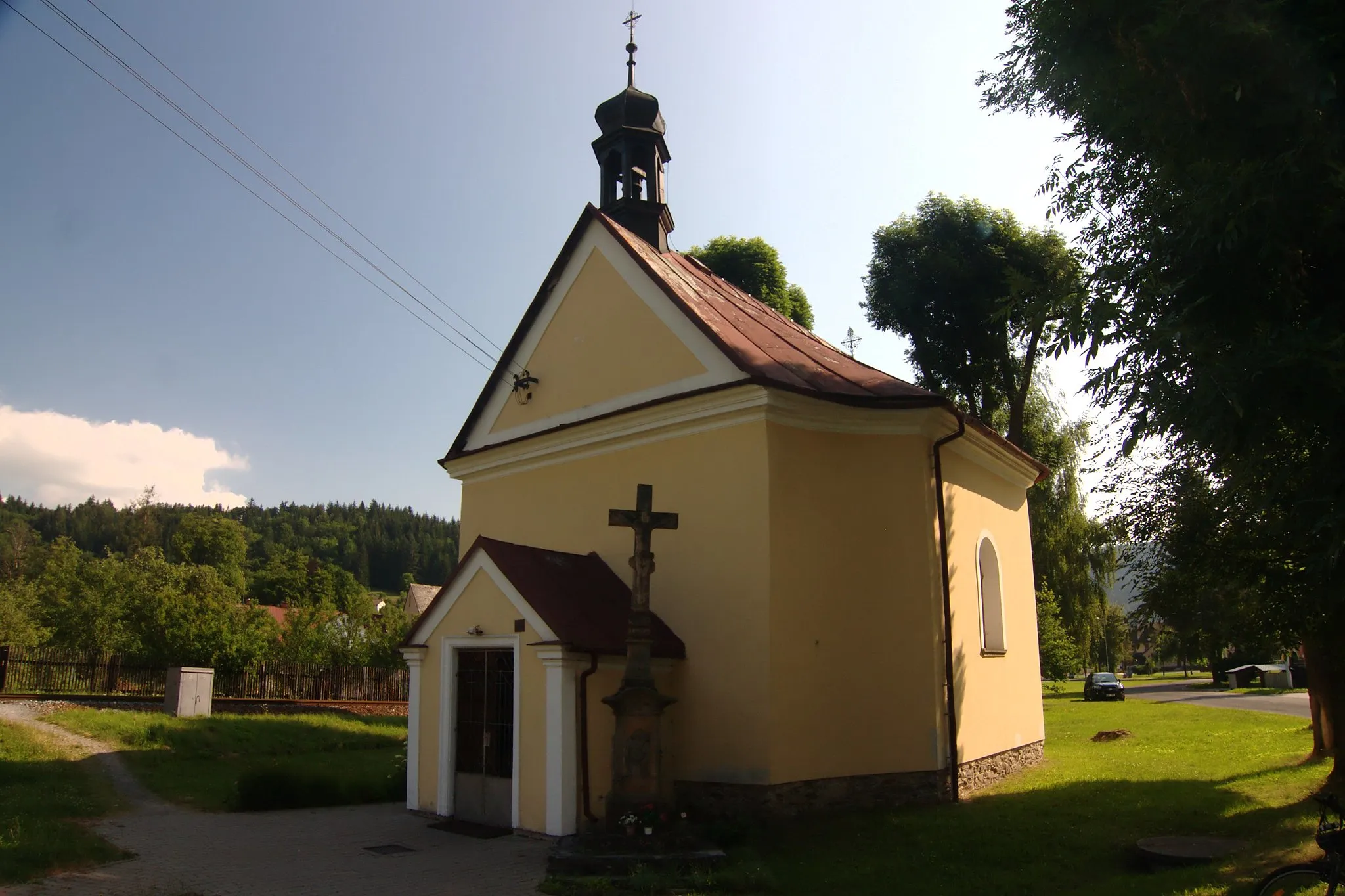 Photo showing: Kaple Obětování P. Marie (Hanušovice)