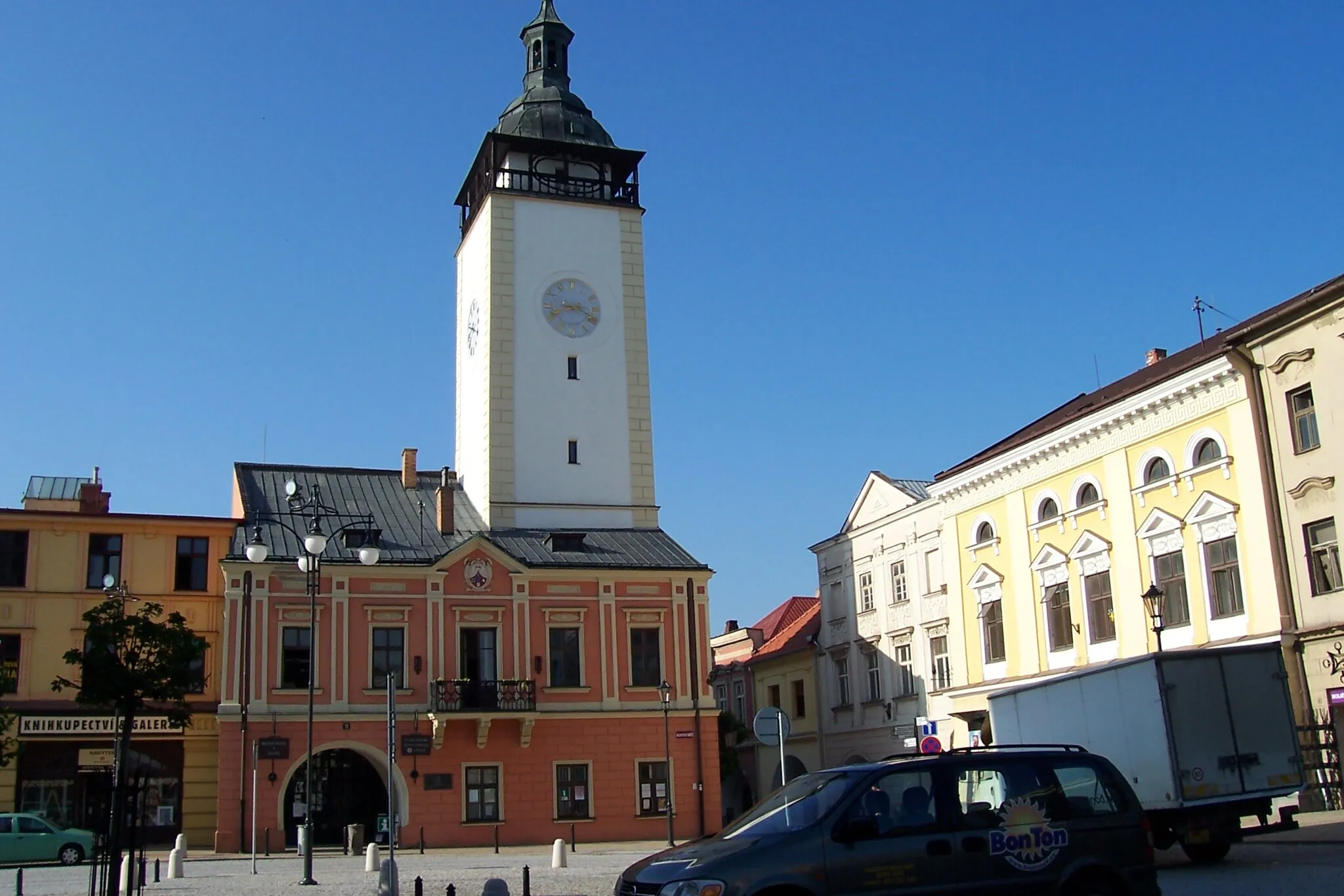 Photo showing: Hranice in Přerov District, Czech Republic. Town hall.