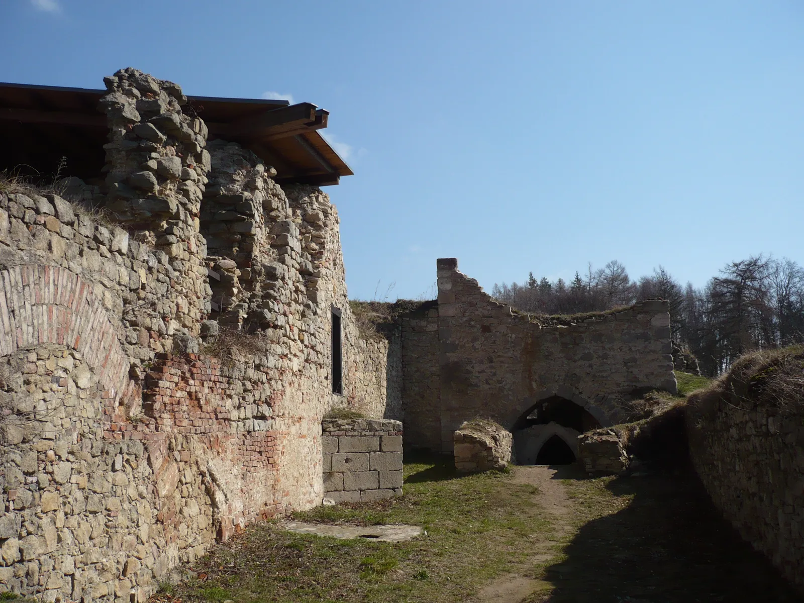 Photo showing: Castle Lukov, near village Lukov, District Zlin, Czech Republic