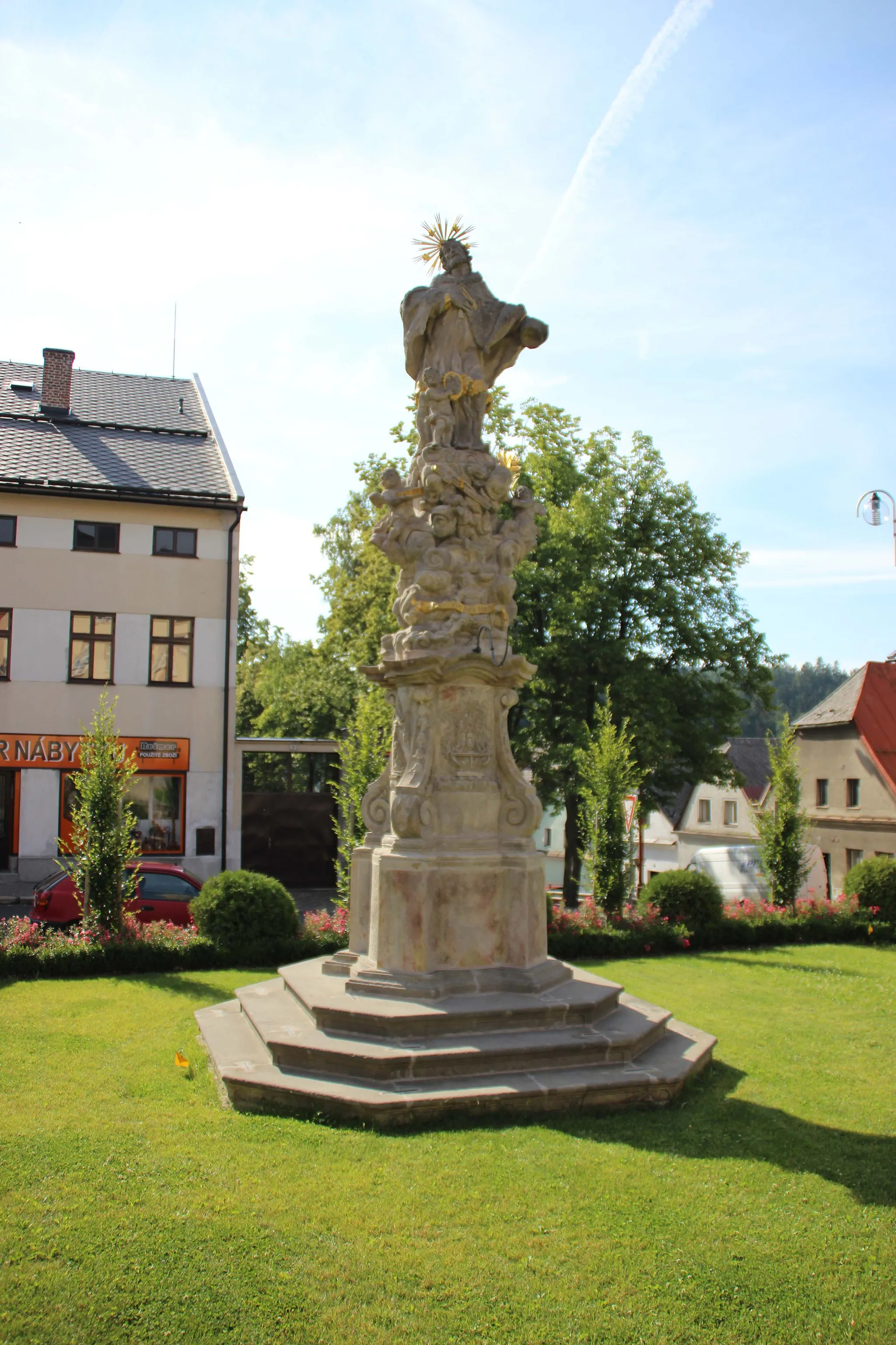 Photo showing: Socha sv. Jana Nepomuckého (náměstí)