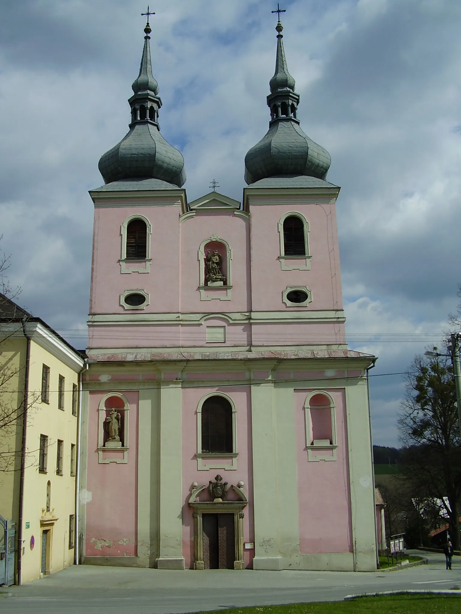 Photo showing: Pilgrime Church of the Visitation of our Lady in Zašová (Czech republik)