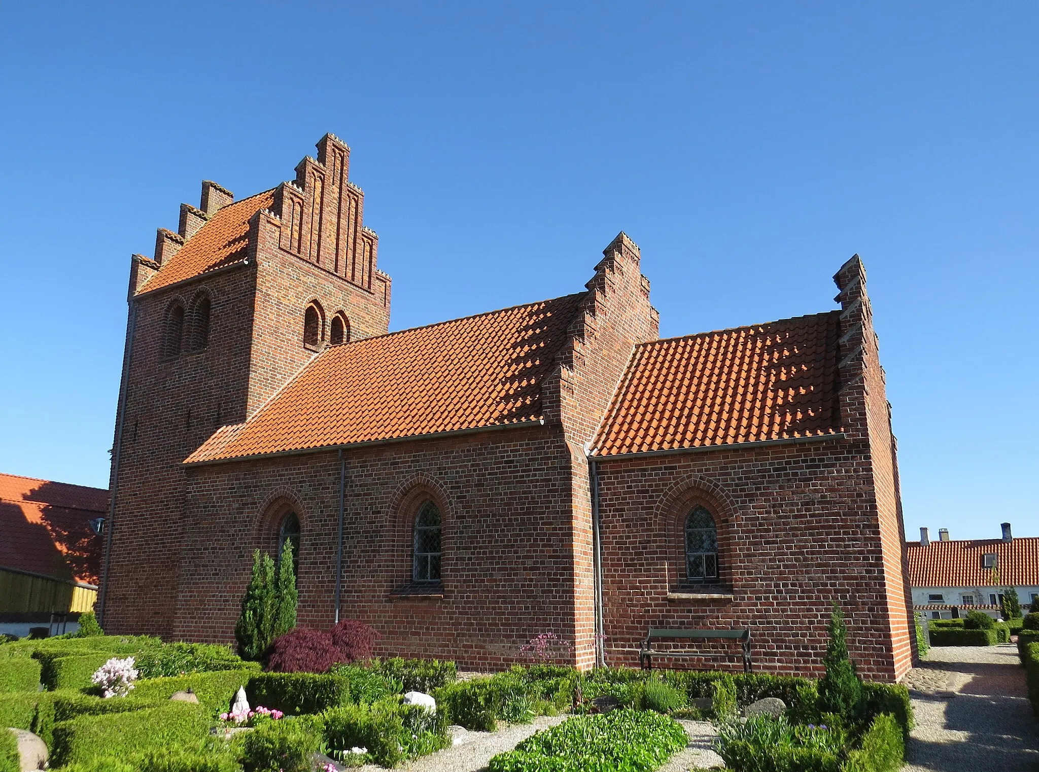 Photo showing: Ganløse Kirke, Ganløse, Sjælland