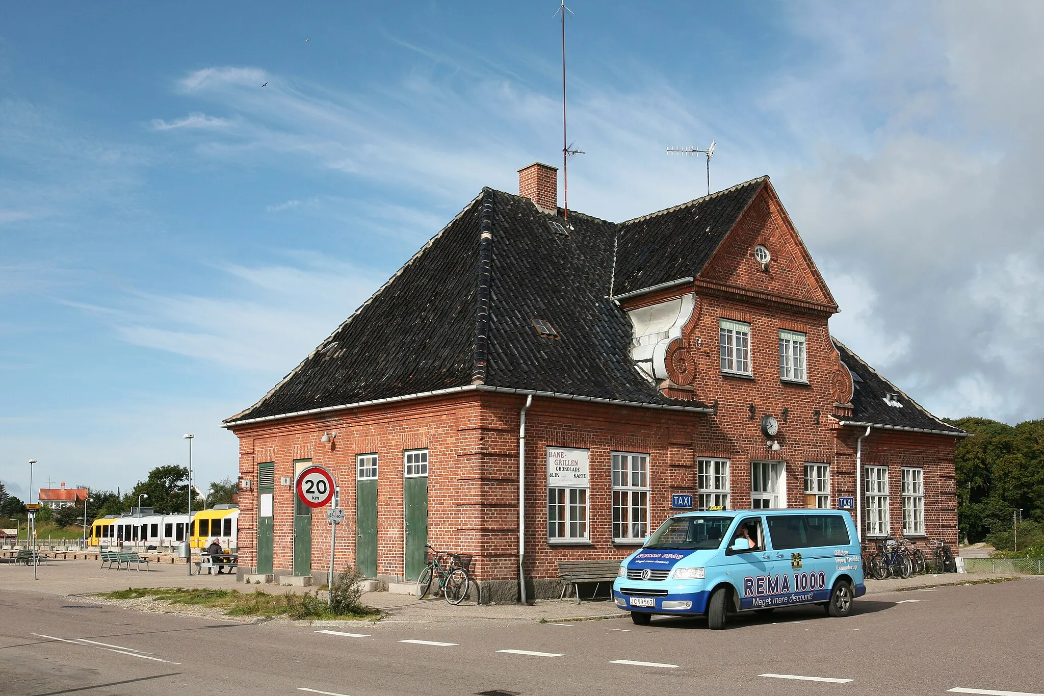 Photo showing: Picture of Gilleleje Railway Station (Gilleleje - Denmark)