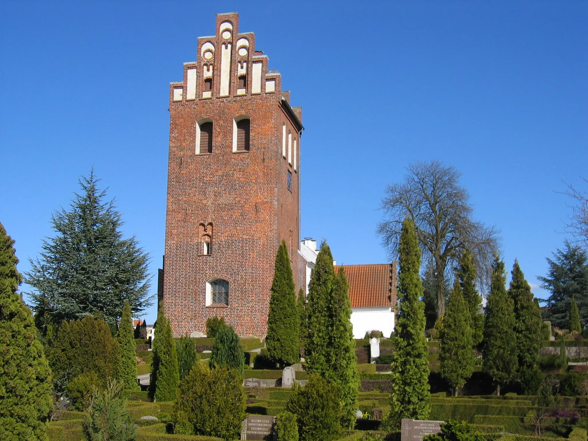 Photo showing: Græsted church, Græsted parish, Holbo Herred, Frederiksborg County, Denmark