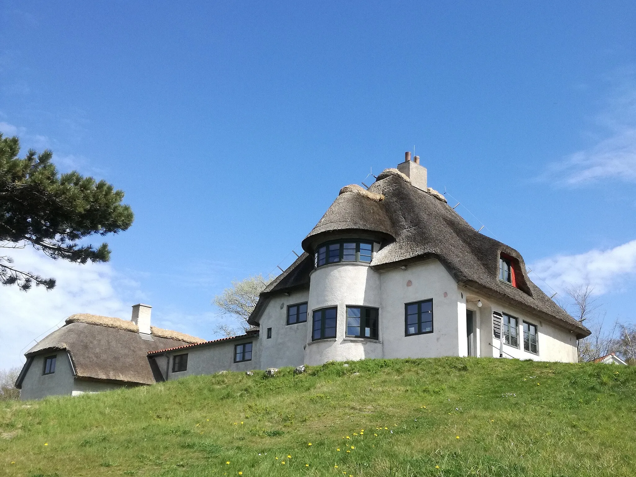 Photo showing: The house in which the Danish polar scientist Knud Rasmussen worked during his stays in Denmark.