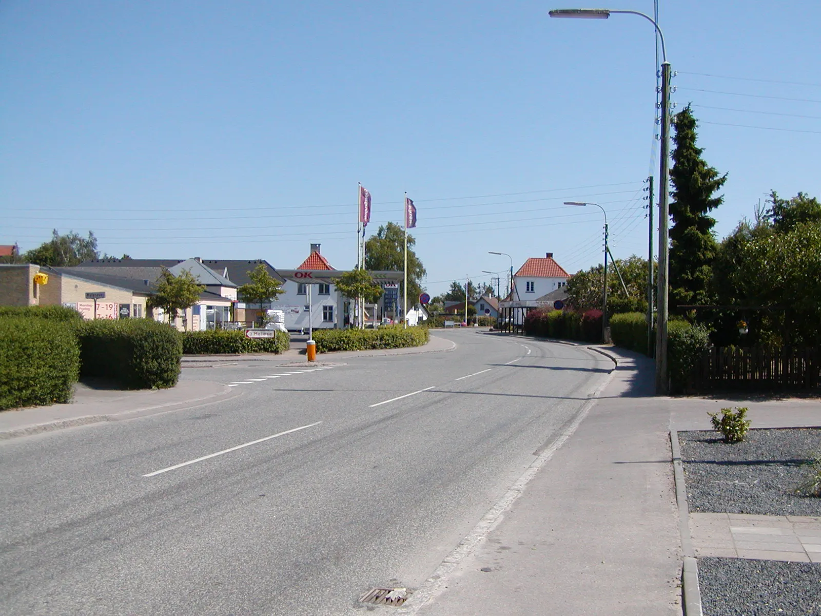 Photo showing: Skævinge Hovedgade