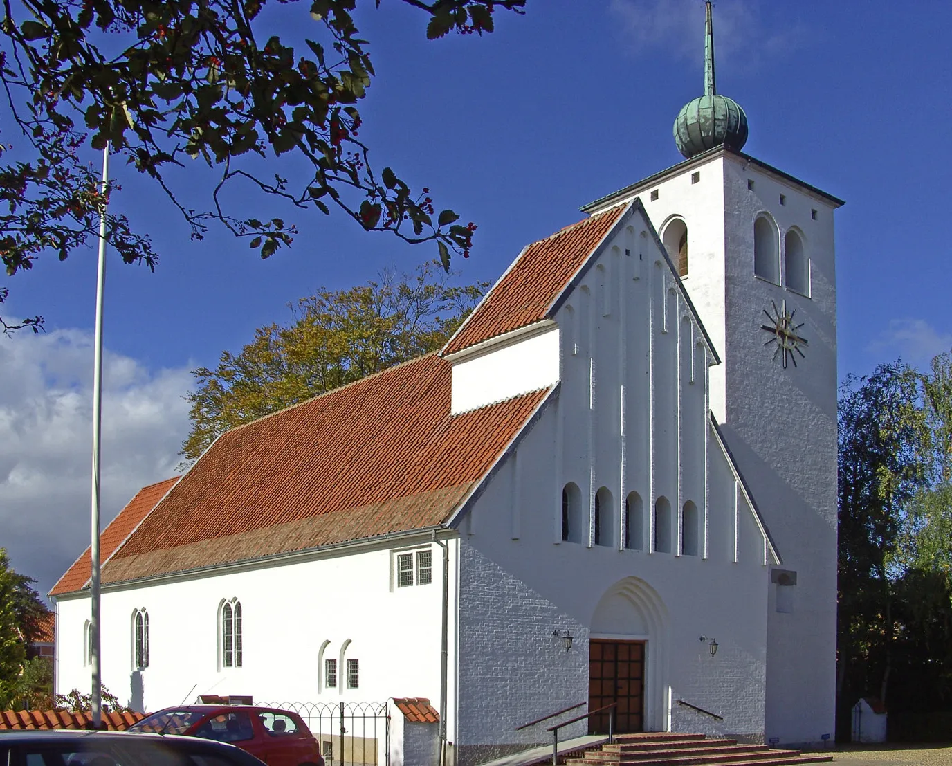 Photo showing: Ans kirke (Silkeborg kommune) fra sydvest