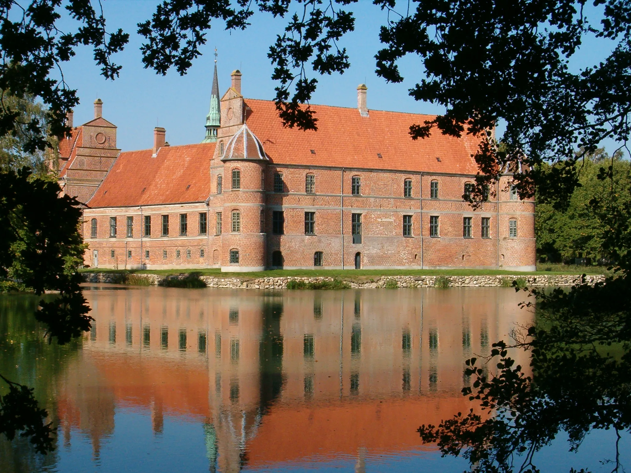 Photo showing: Rosenholm Castle from south
