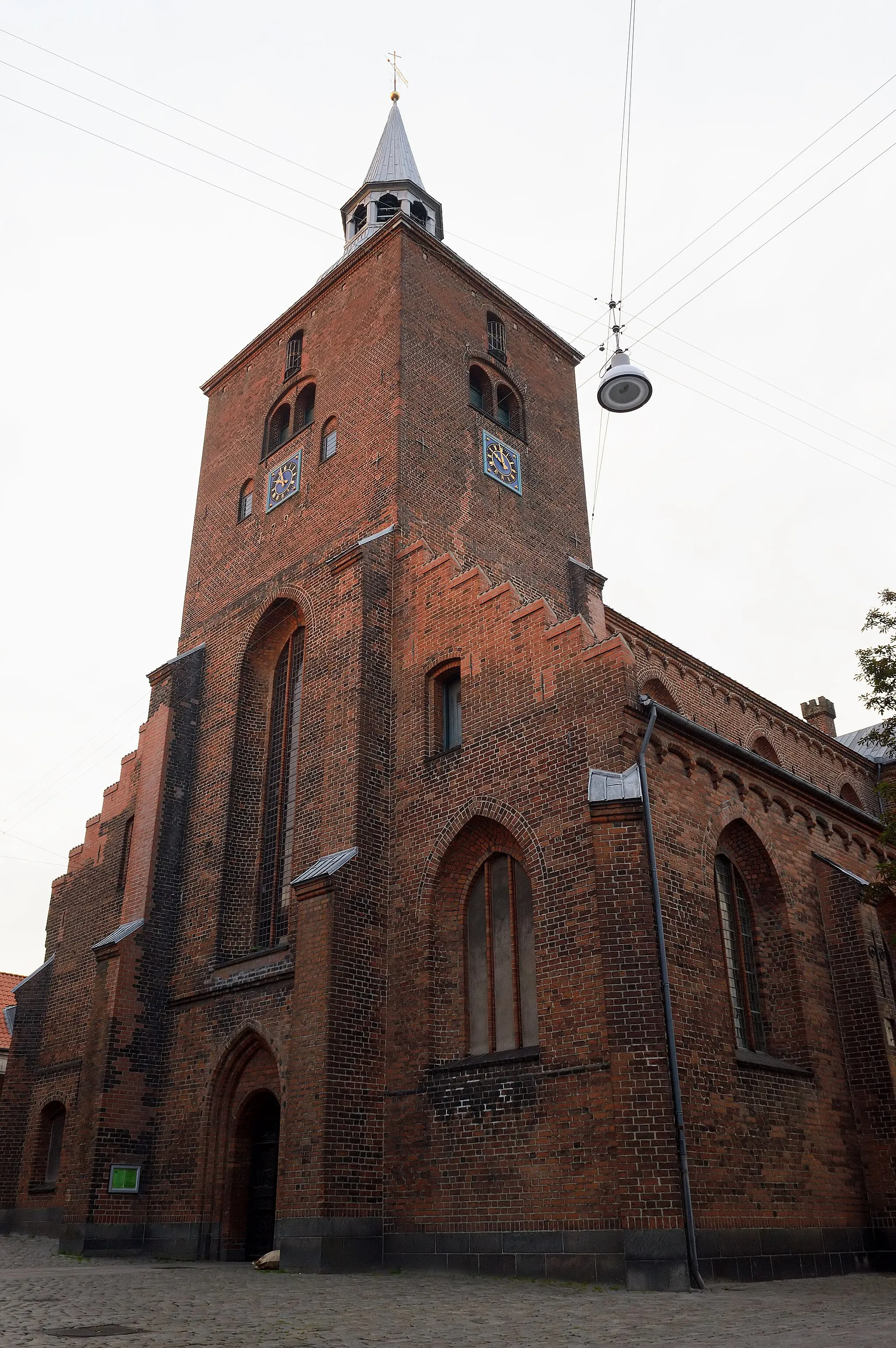 Photo showing: St. Martin's Church in the center of Randers, Denmark.