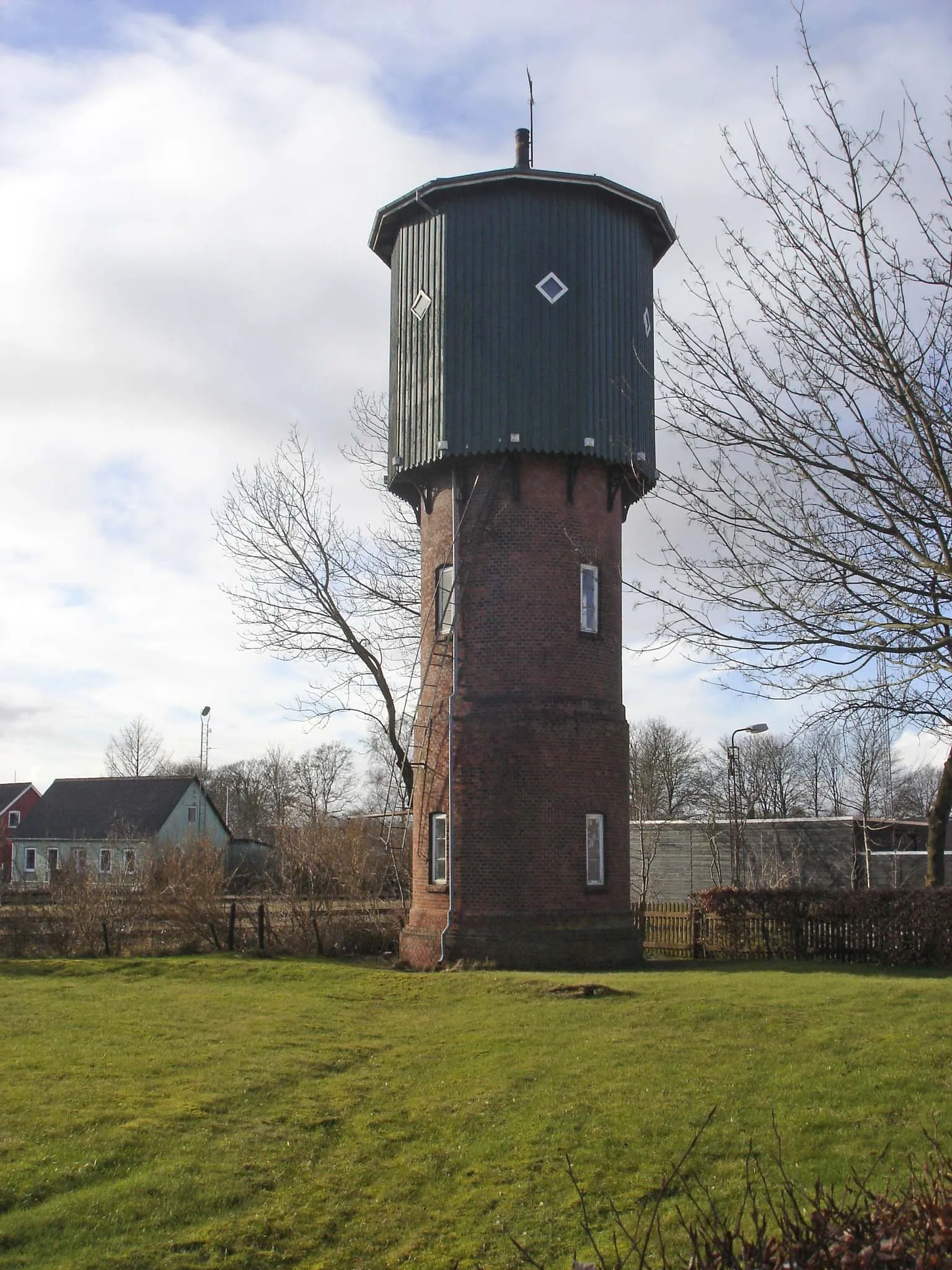 Photo showing: Vandtårnet i Skjern