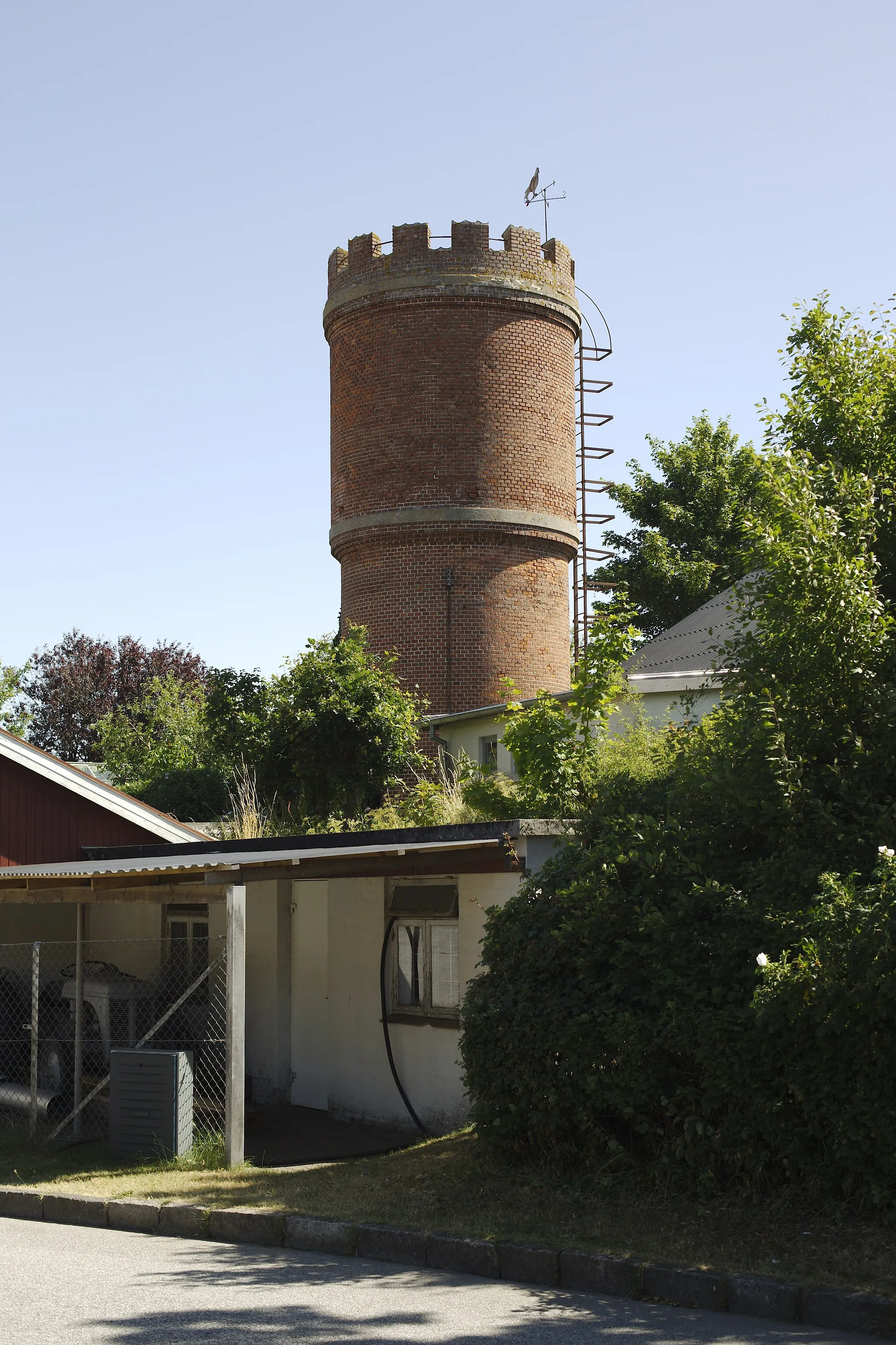 Photo showing: Stilling vandtårn