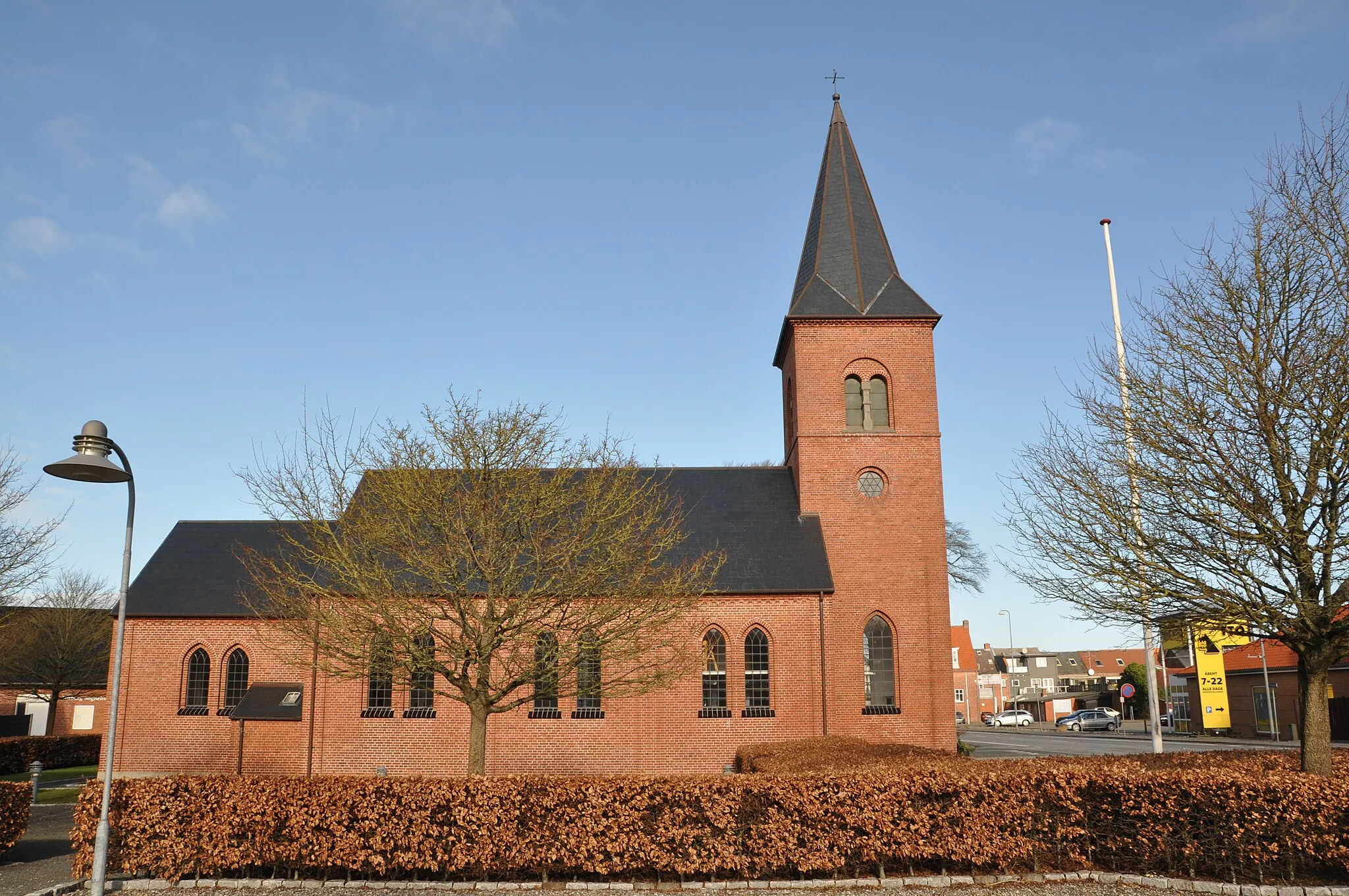 Photo showing: Ulfborg ist eine Kleinstadt in der dänischen Kommune Holstebro, Region Midtjylland.