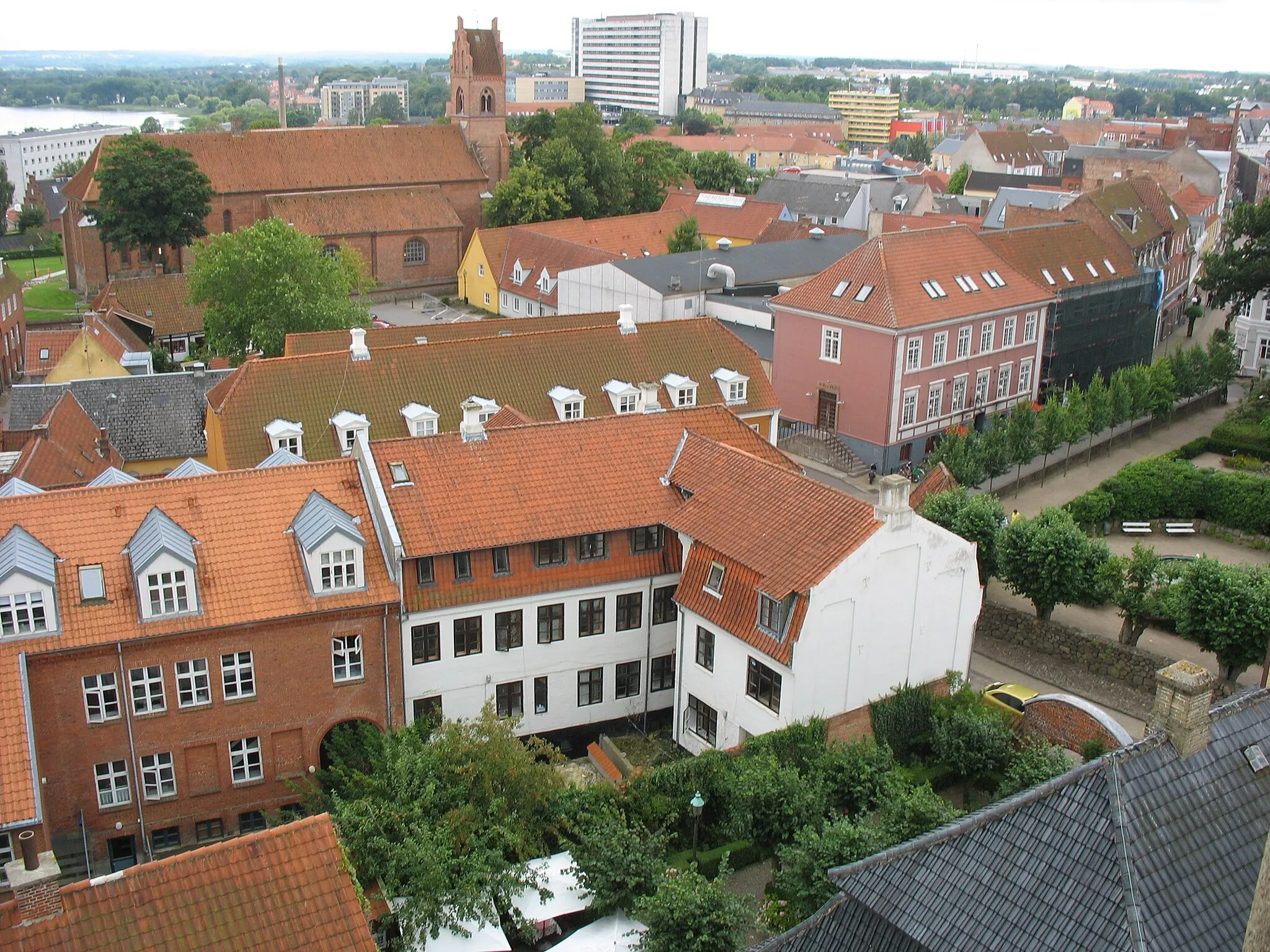 Photo showing: Historické centrum Viborgu v Dánsku