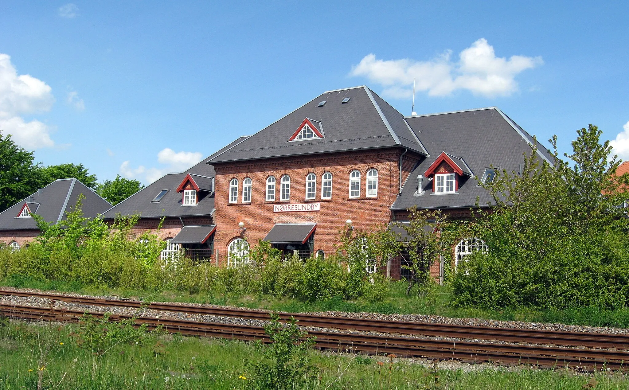 Photo showing: Nørresundby Station