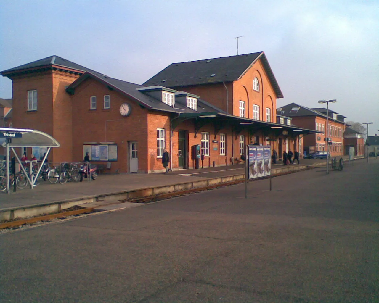 Photo showing: Thisted Station, Denmark