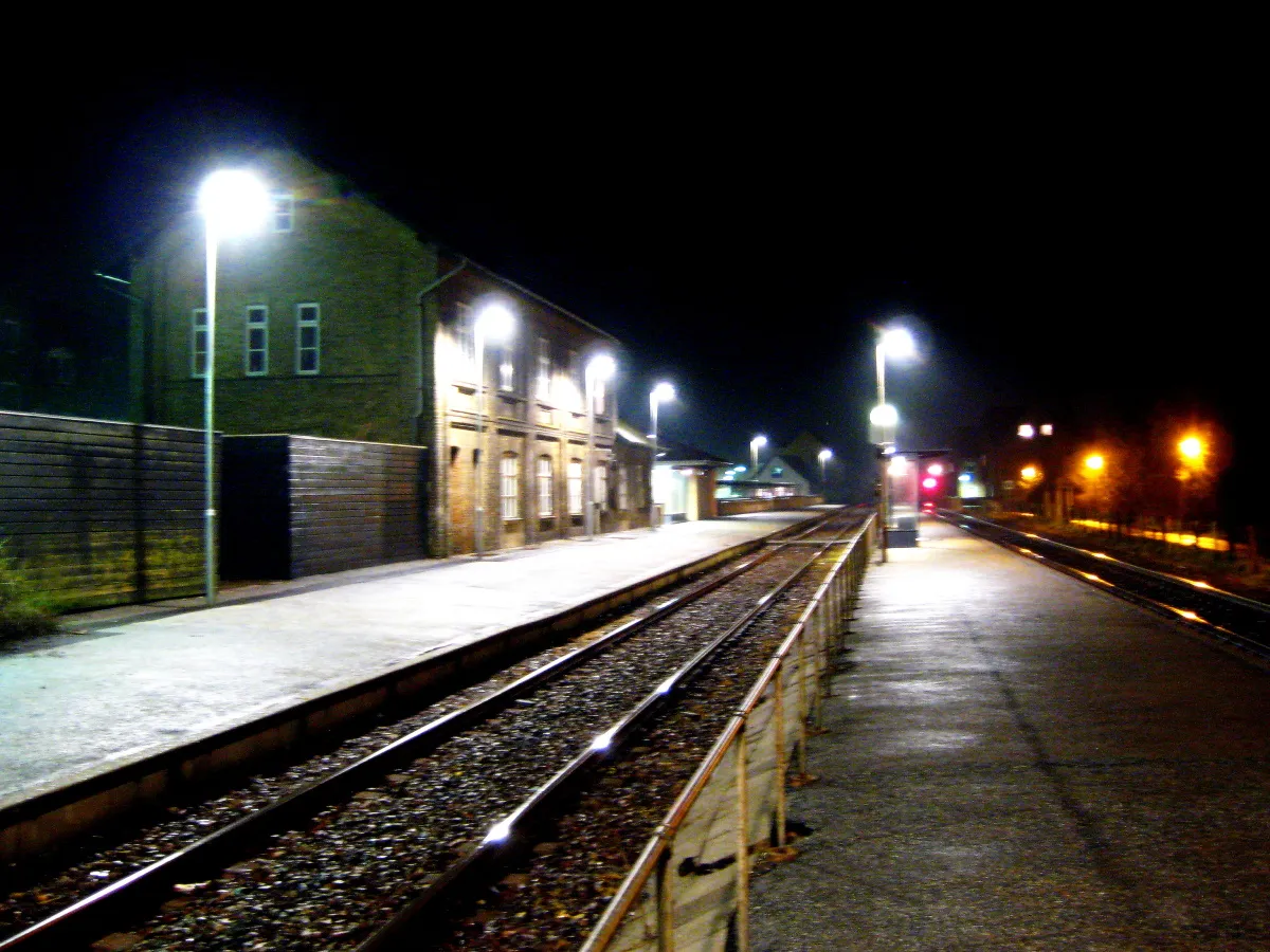 Photo showing: DSB Station i Vrå (Hjørring Kommune)