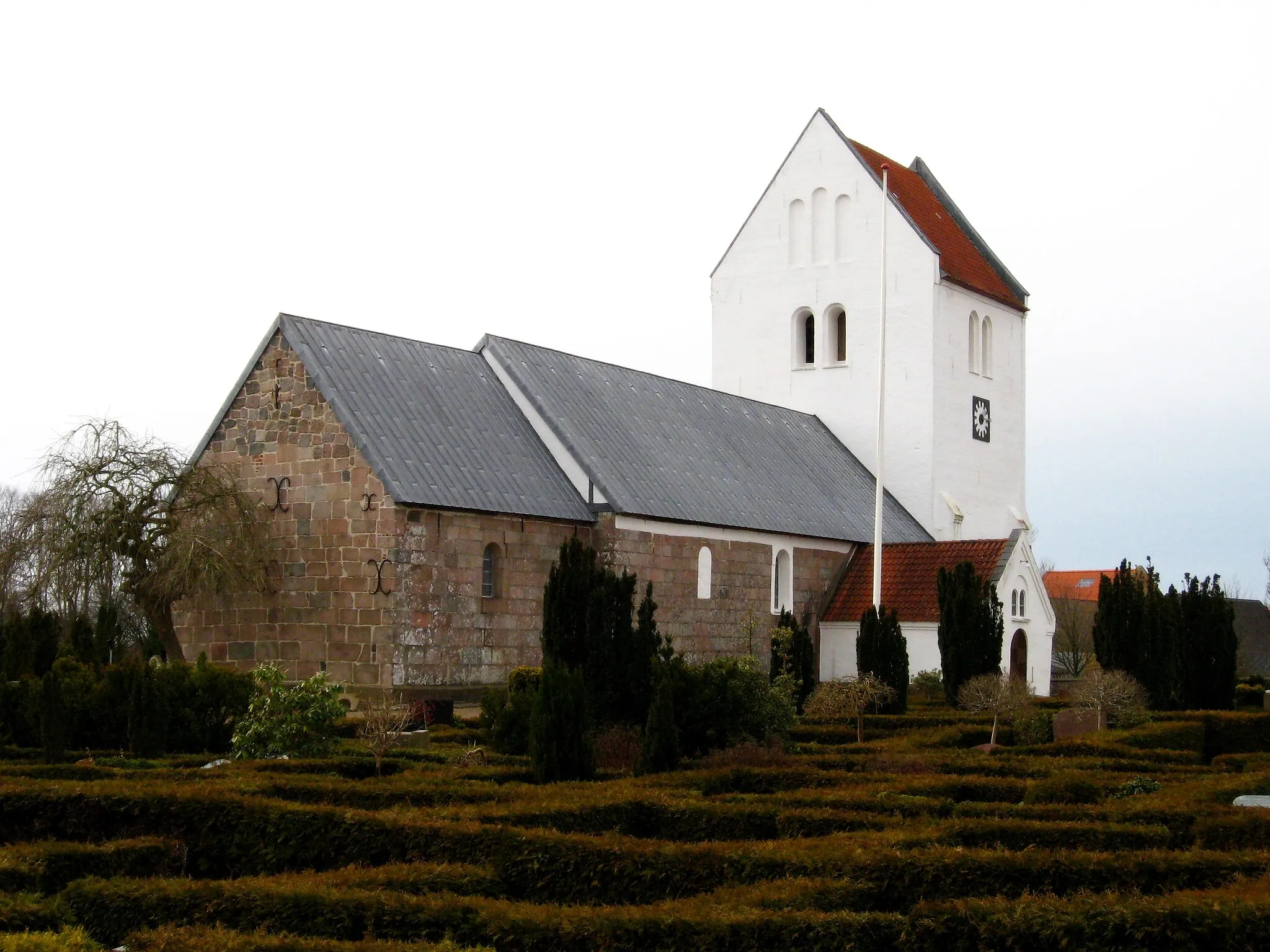 Photo showing: Vrå Kirke, Hjørring Kommune