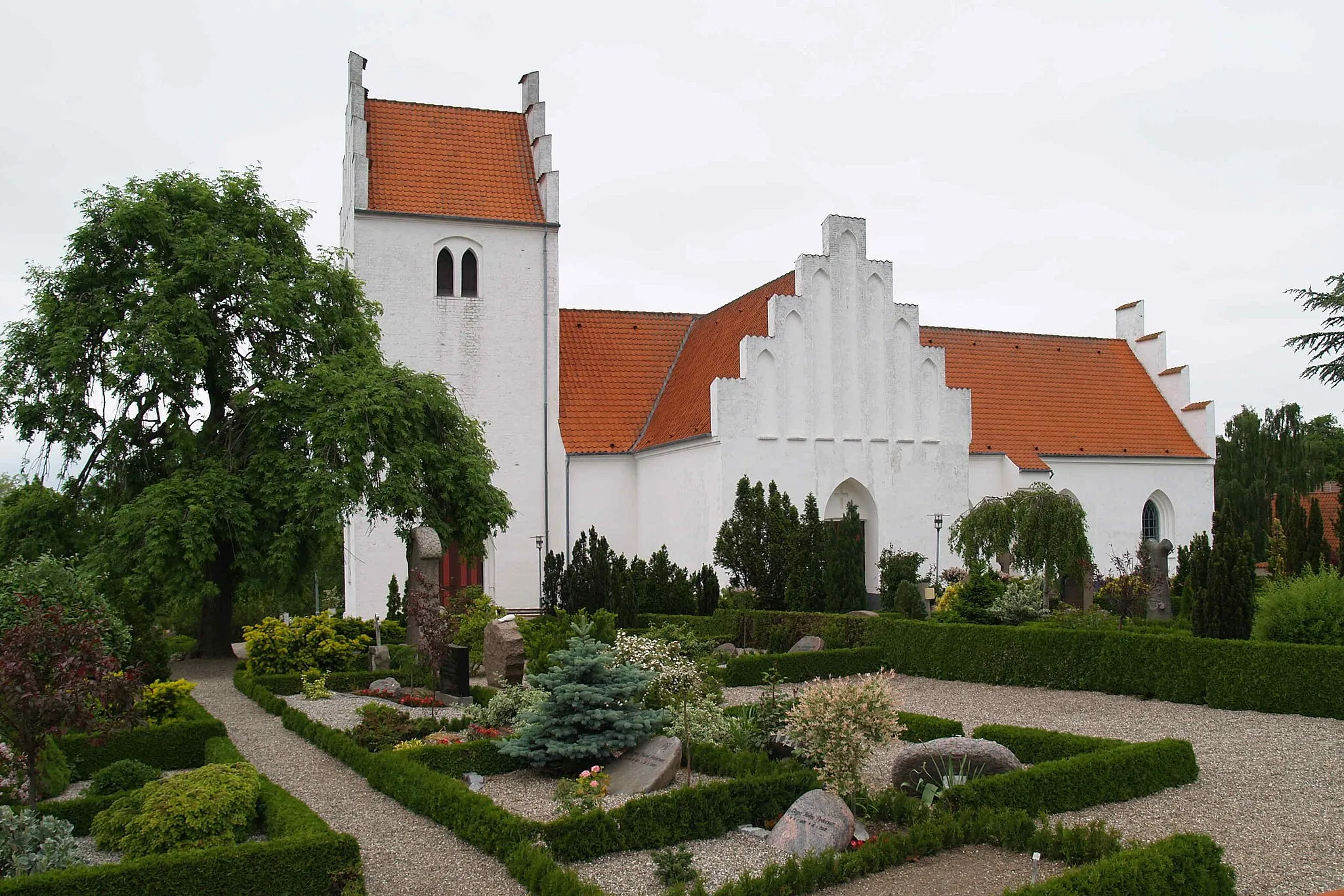 Photo showing: Vemmelev Kirke, Slagelse Provsti (Kirchenkreis Slagelse)